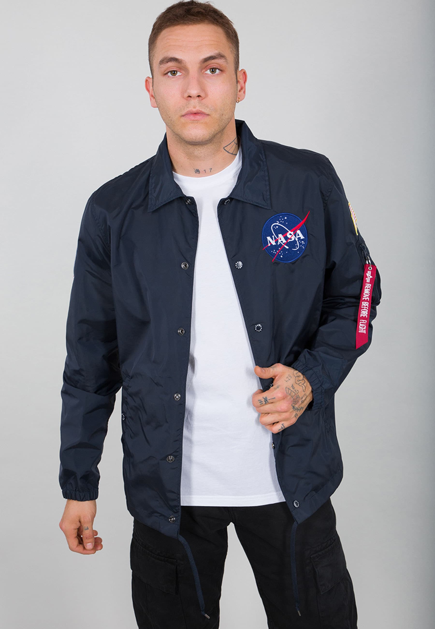 Alpha Industries Bomberjacke »Alpha Industries Men - Outdoor Jackets NASA Coach Jacket«