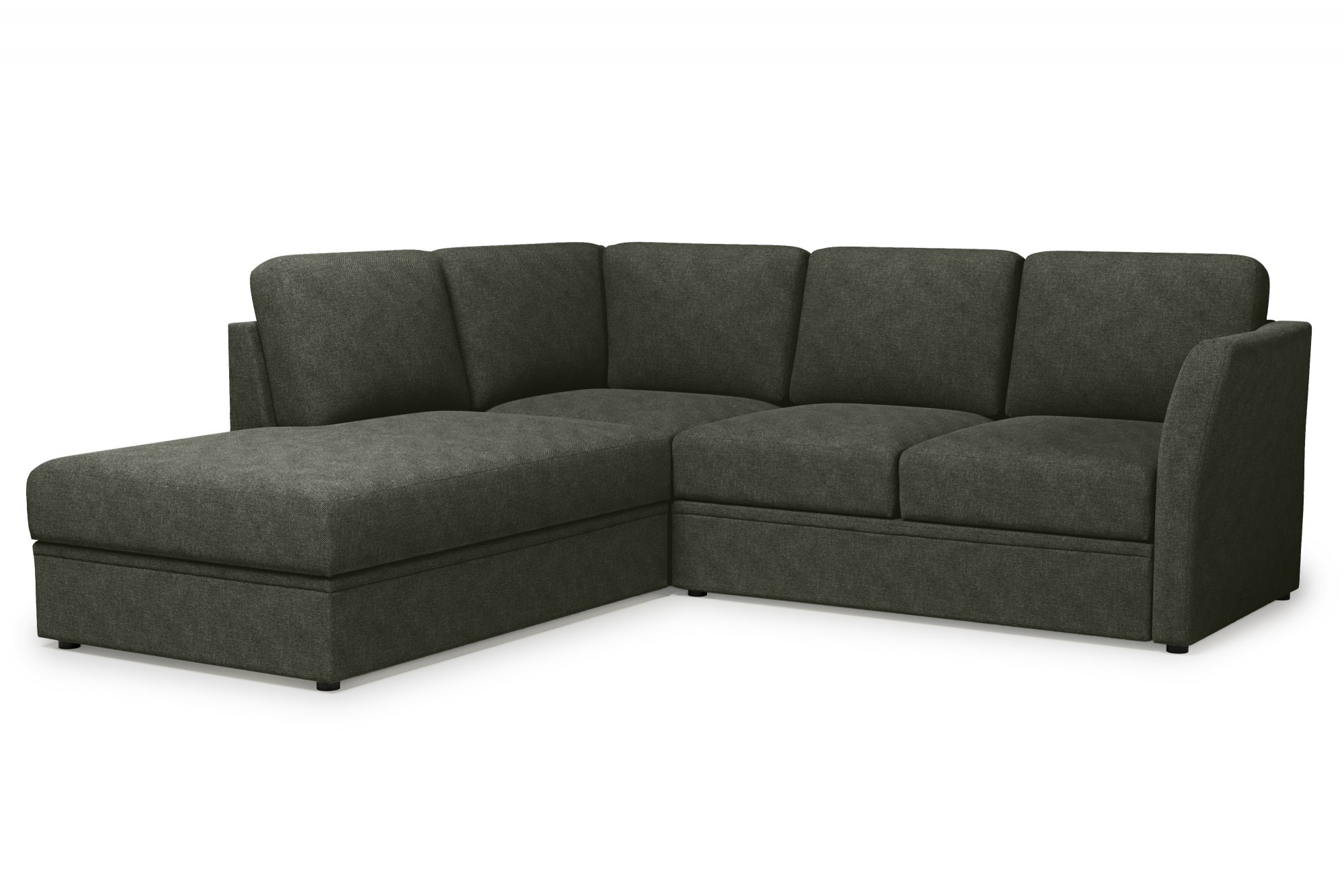 Home affaire Ecksofa »Lavars, L-Form, Schlafsofa« mit Bettfunktion und Stauraum, in zwei verschiedenen Bezugsqualitäten