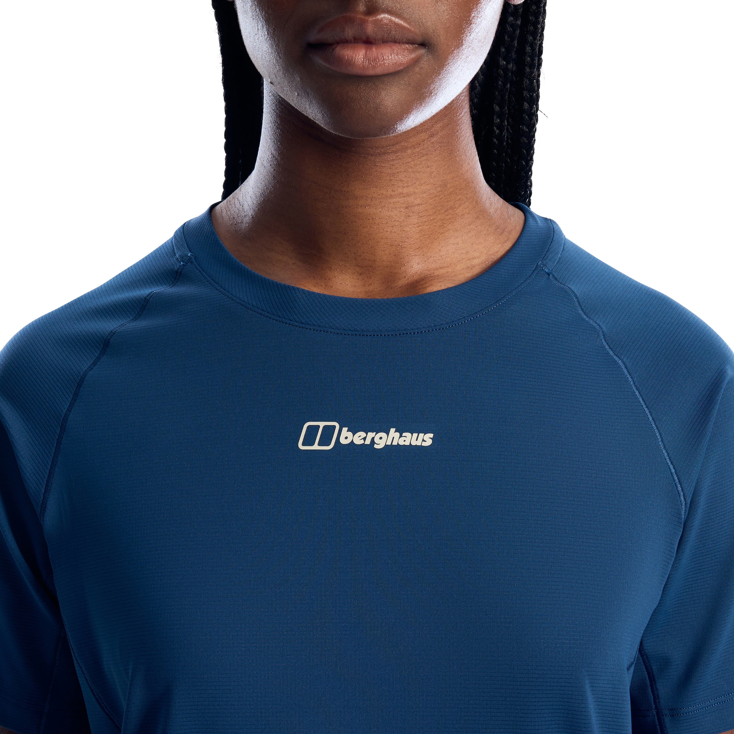 Berghaus T-shirt »BOWBURN TECH TEE AF« mit Rundhalsausschnitt, Kurzarm, für Sport- und Outdooranlässe