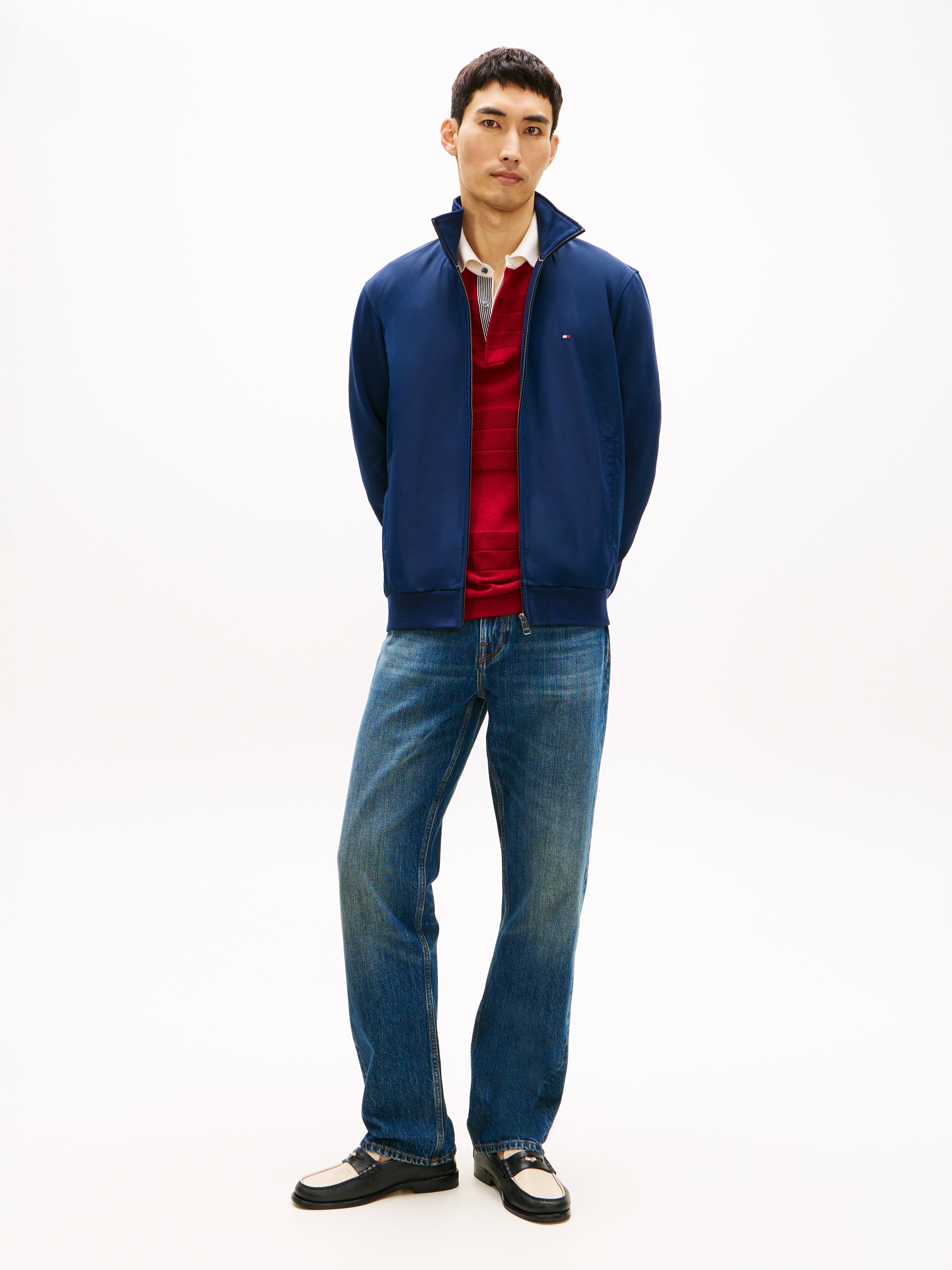 Tommy Hilfiger Veste d'extérieur »ESSENTIAL INTECHNO« sans capuche coupe régulière avec col montant