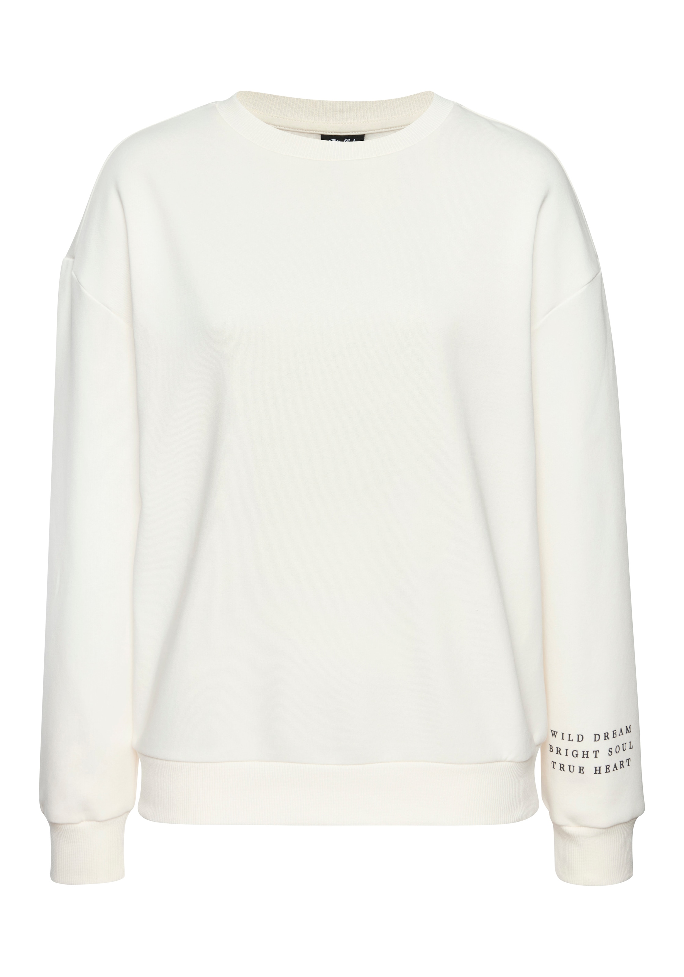 Buffalo Sweatshirt »Loungesweater«, mit tollen Druck auf dem Rücken, Home- und Loungewear

