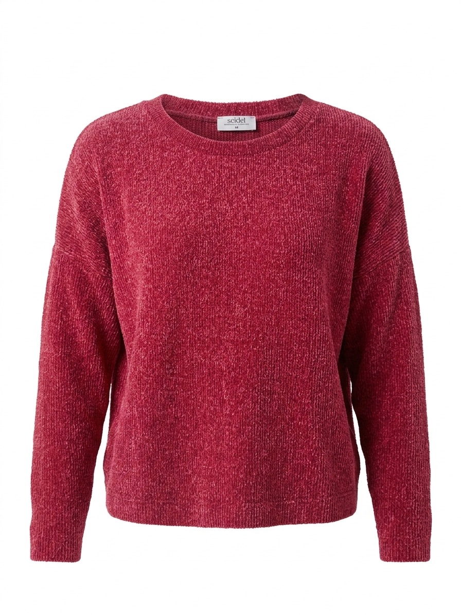 Seidel Moden Strickpullover mit Rundhals und Stretch - MADE IN GERMANY
