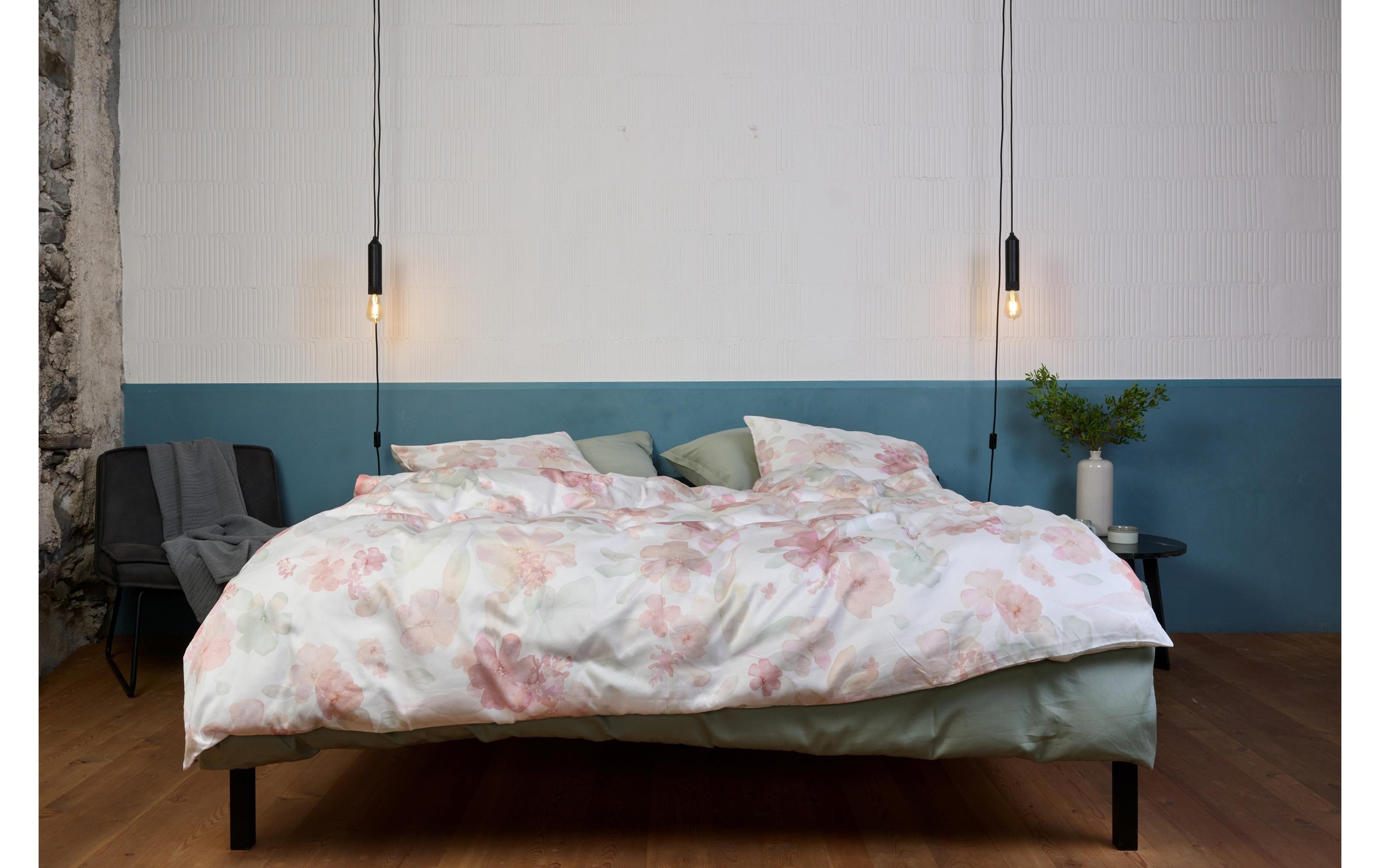 Journey Living Linge de lit »Bardini 160 x 210 cm« Bettwäsche aus Bio-Baumwollsatin