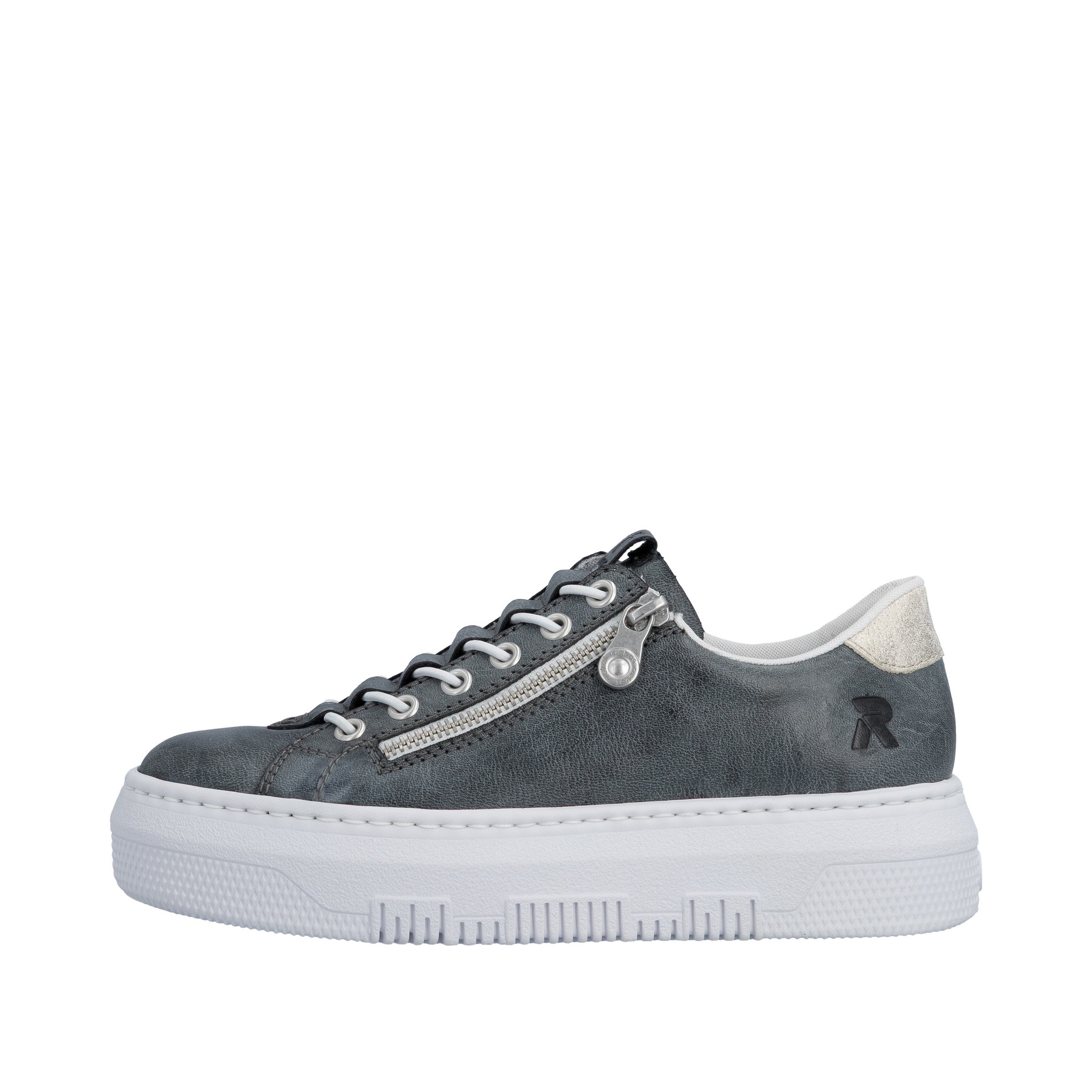 Rieker Plateausneaker  Sneaker, Slip-On Sneaker, Slipper mit Schaftrandpolster