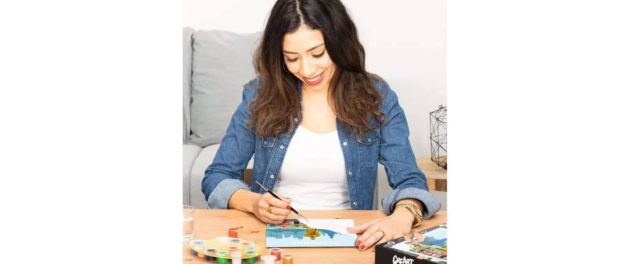 Ravensburger Peinture par numéros »CreArt Citys Farbenfrohes Bangkok«