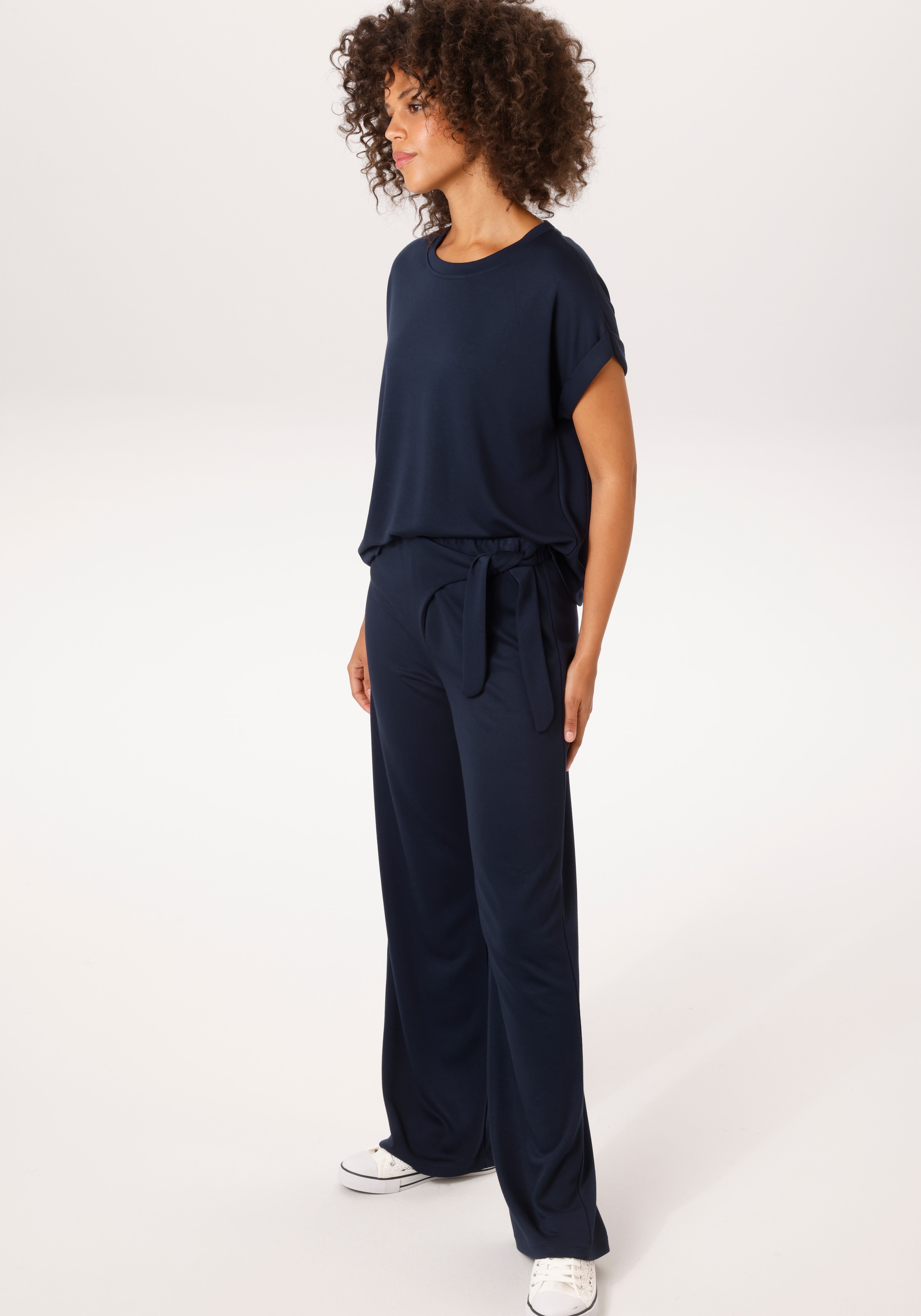 Aniston CASUAL Pantalon à enfiler  mit seitlichem Bindeband - NEUE KOLLEKTION