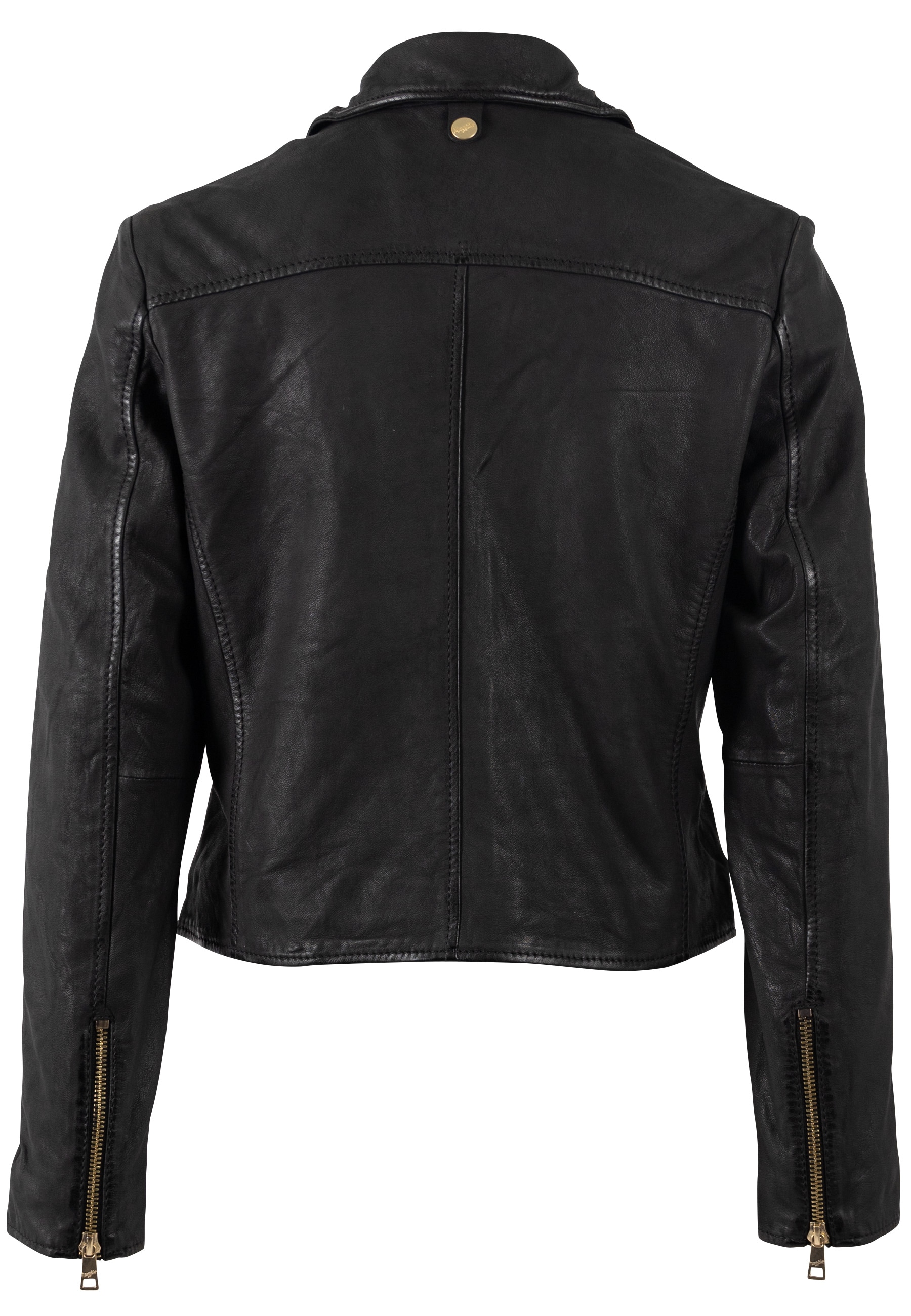 Mauritius Lederjacke »MWInessa«, mit Reverskragen