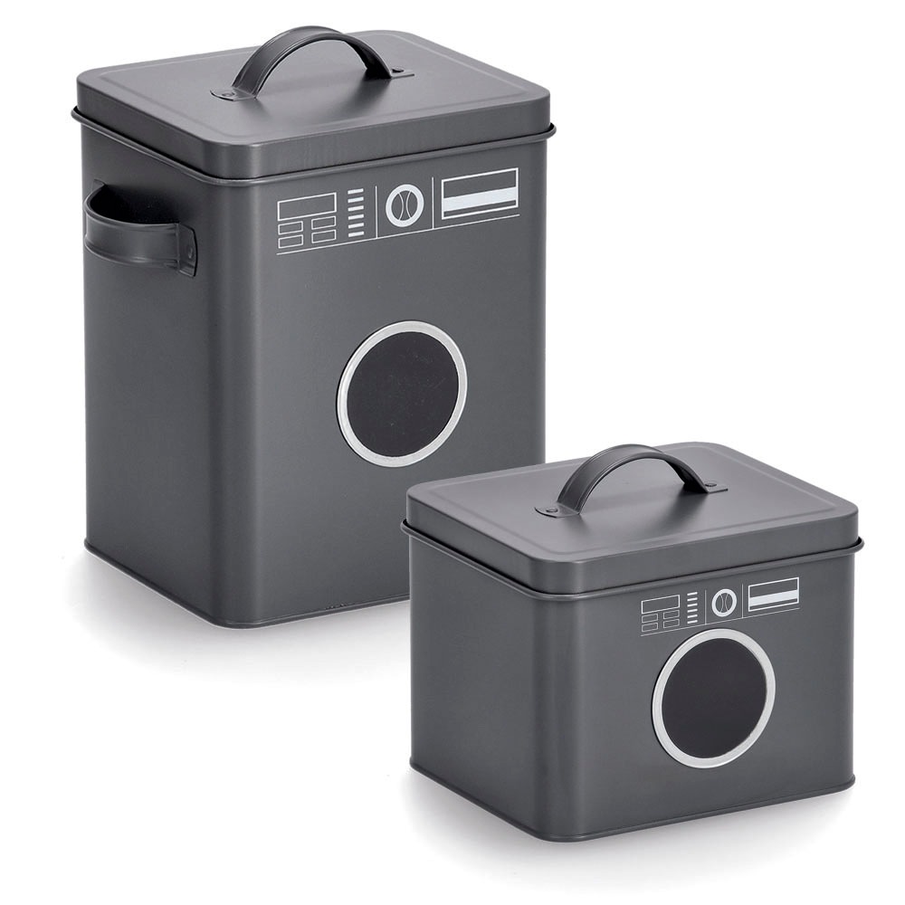 Image of Zeller Present Aufbewahrungsbox "Landry" Waschpulver-Box, Metall