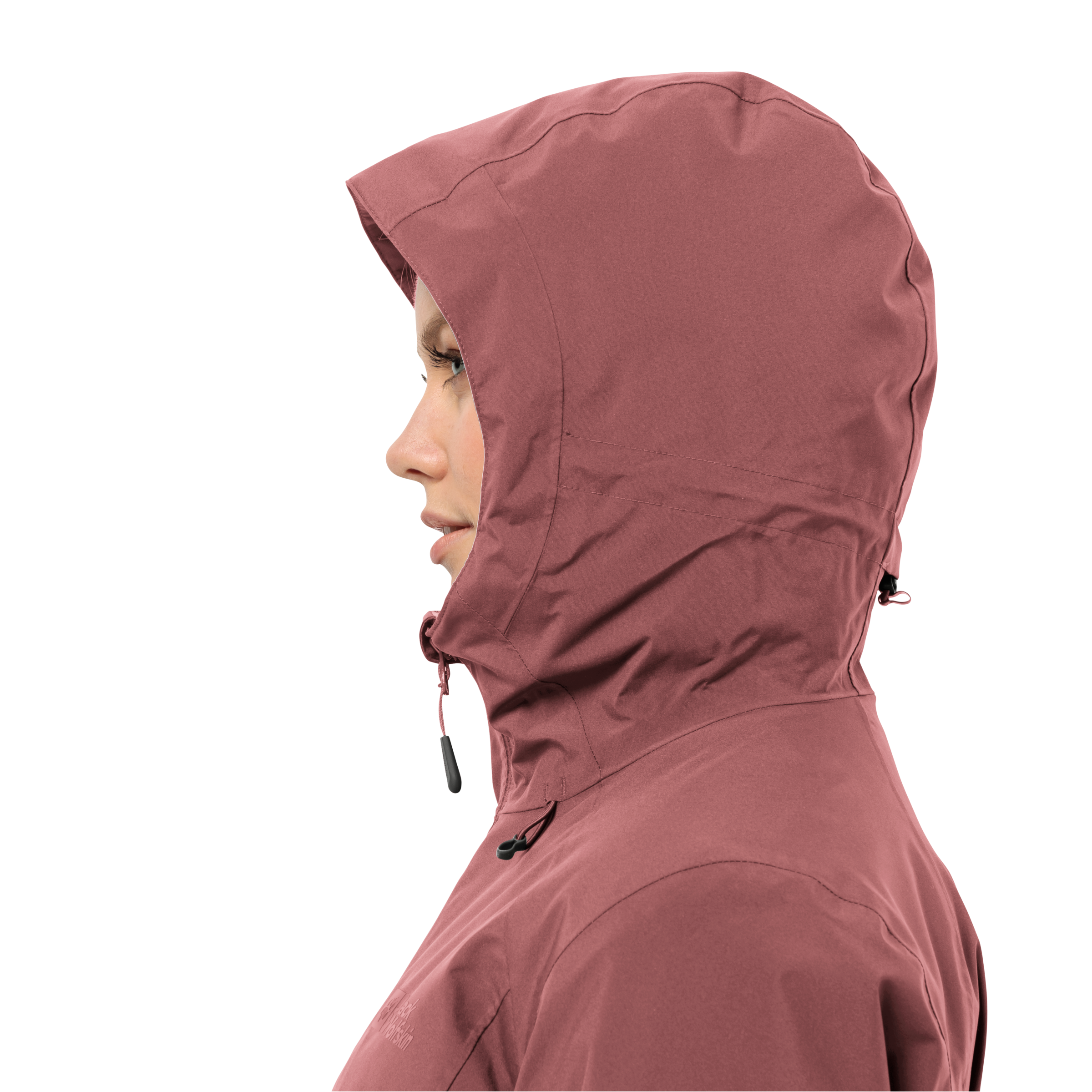 Jack Wolfskin Funktionsjacke »STORMY POINT 2L JKT W«, mit Kapuze, mit verstaubarer Kapuze, wasserdicht, atmungsaktiv und winddicht