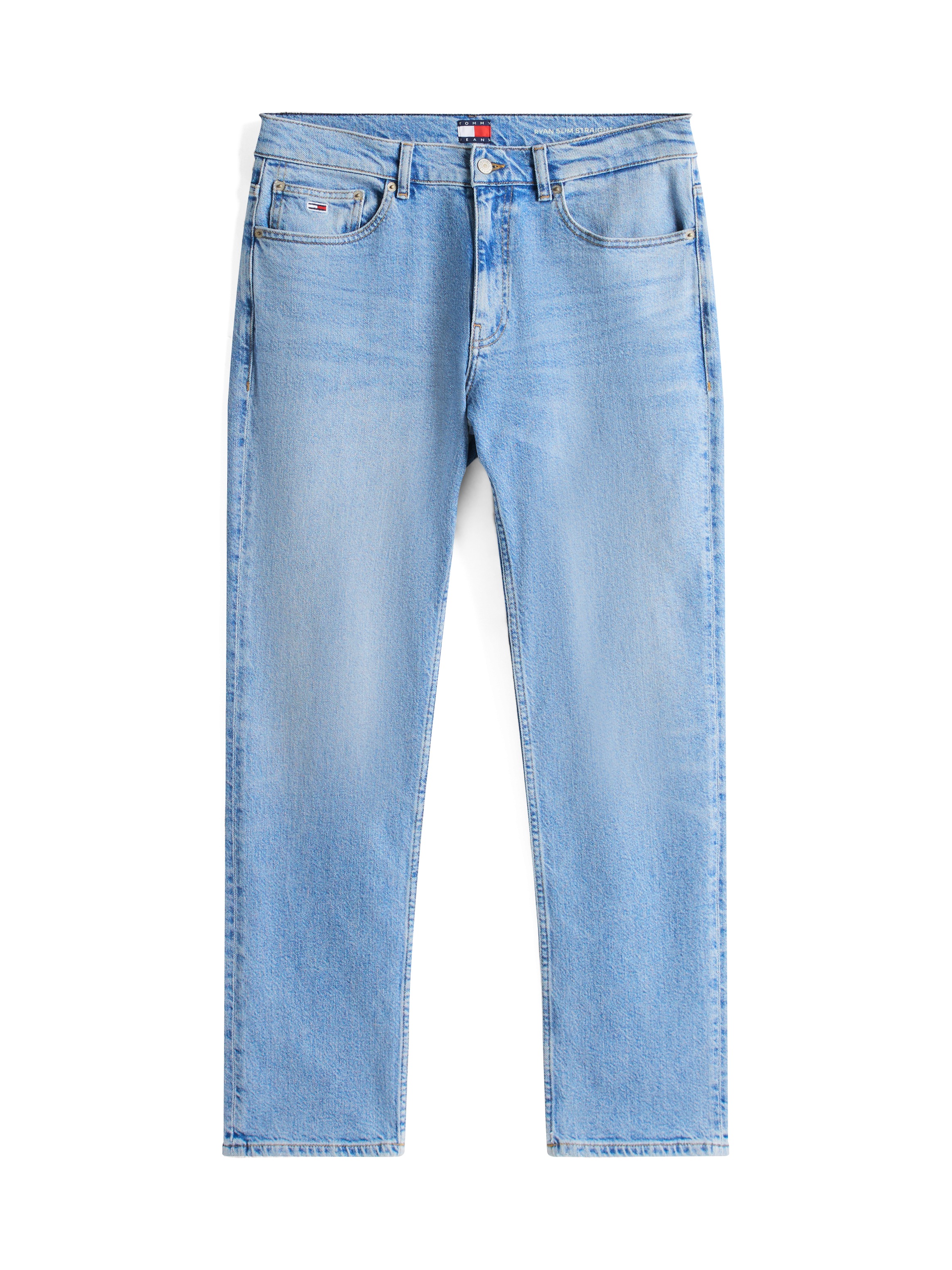 Tommy Jeans Slim-fit-Jeans »Ryan Regular Slim Straight«, Slim‑Straight‑Jeans aus hochwertigem Denim regulärer Leibhöhe