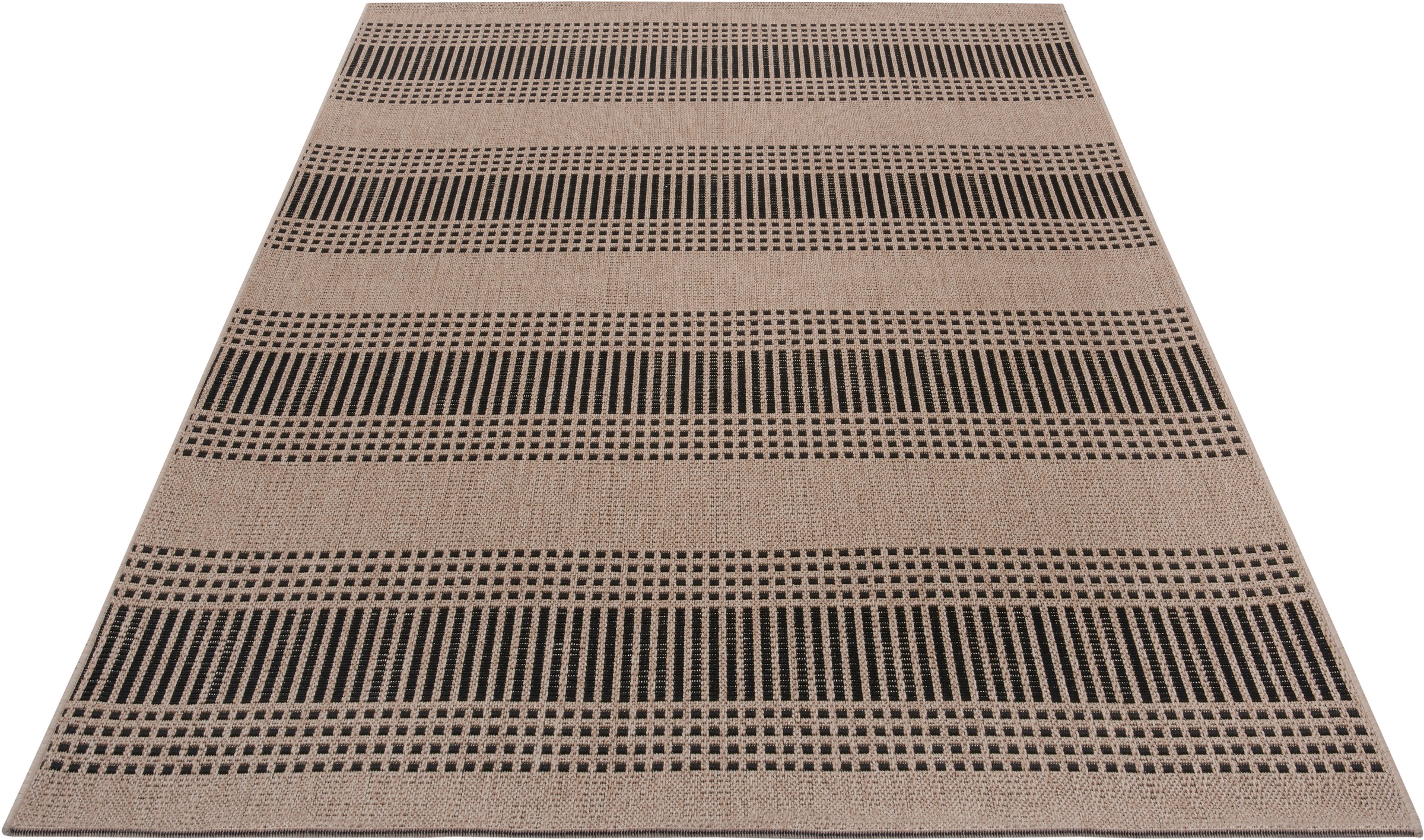 Image of freundin Home Collection Teppich »Tove«, rechteckig, 8 mm Höhe, In-und Outdoor geeignet, Wohnzimmer, Balkon, Terrasse, Garten, Strapazierfähig und pflegeleicht, Flachgewebe bei Ackermann Versand Schweiz