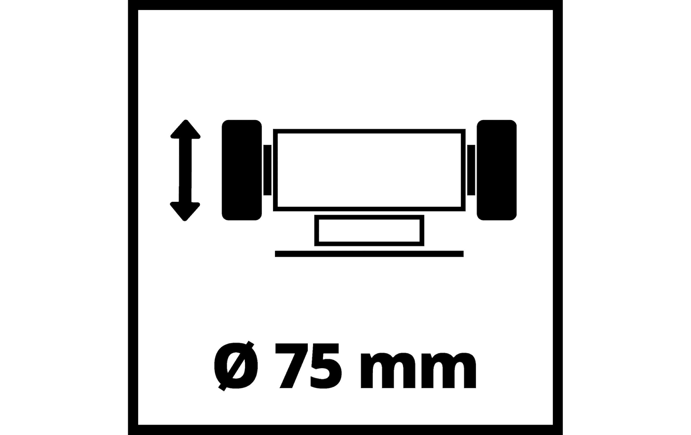 Einhell Doppelschleifer »TC-XG 75 Kit«