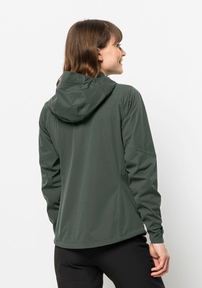 Jack Wolfskin Outdoorjacke »HIGHEST PEAK JACKET W«, mit Kapuze