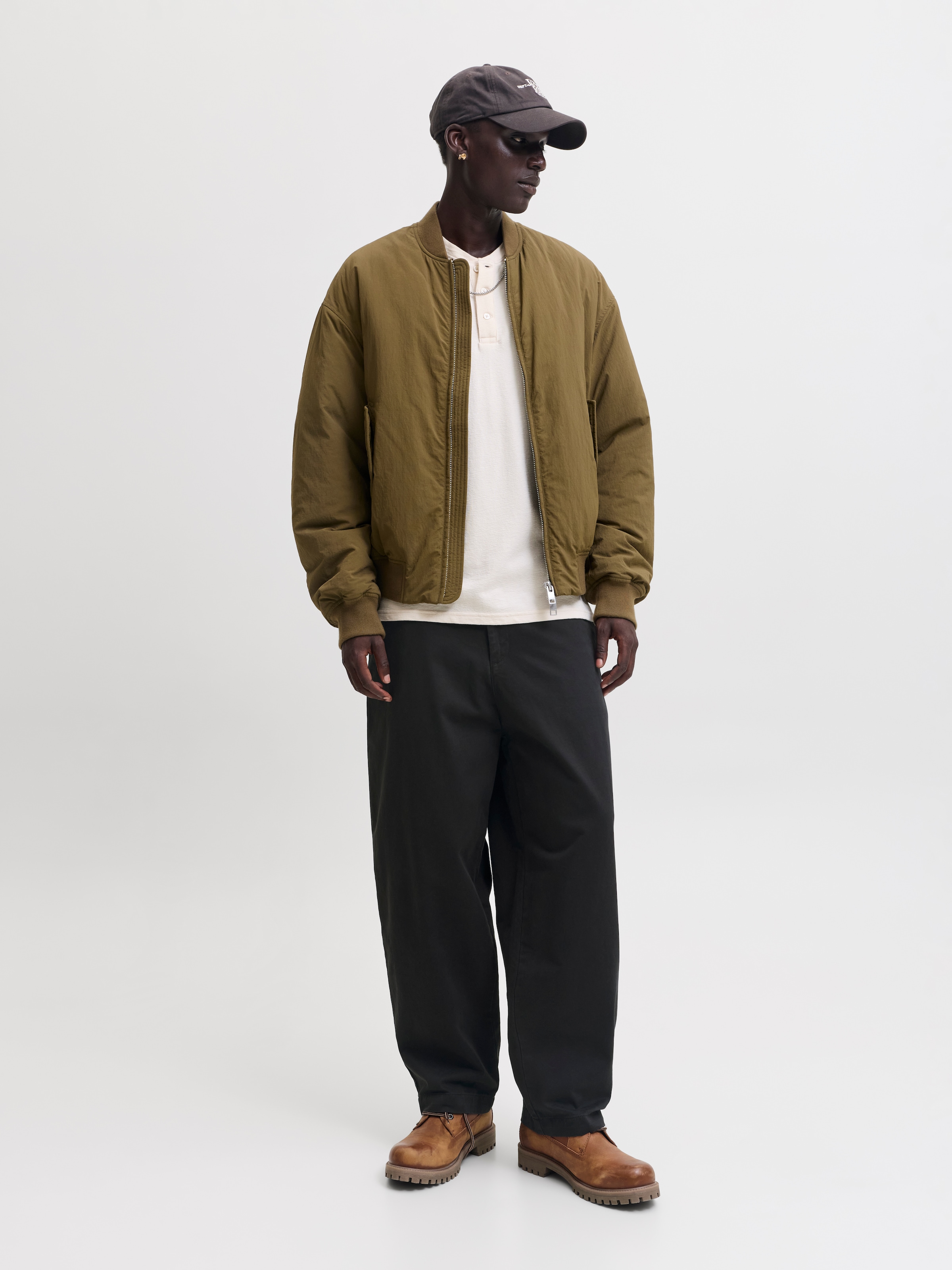 Jack & Jones Schlupfhose »JPSTEVAN ELVARO JOGGER SN«  Baumwolle, barrel fit