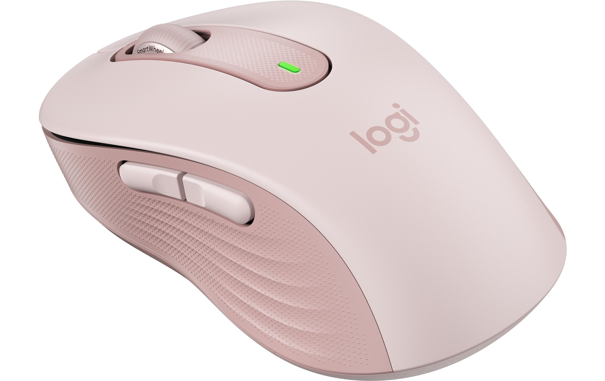 Logitech Maus »Signature M650 Rosa«, kabellos