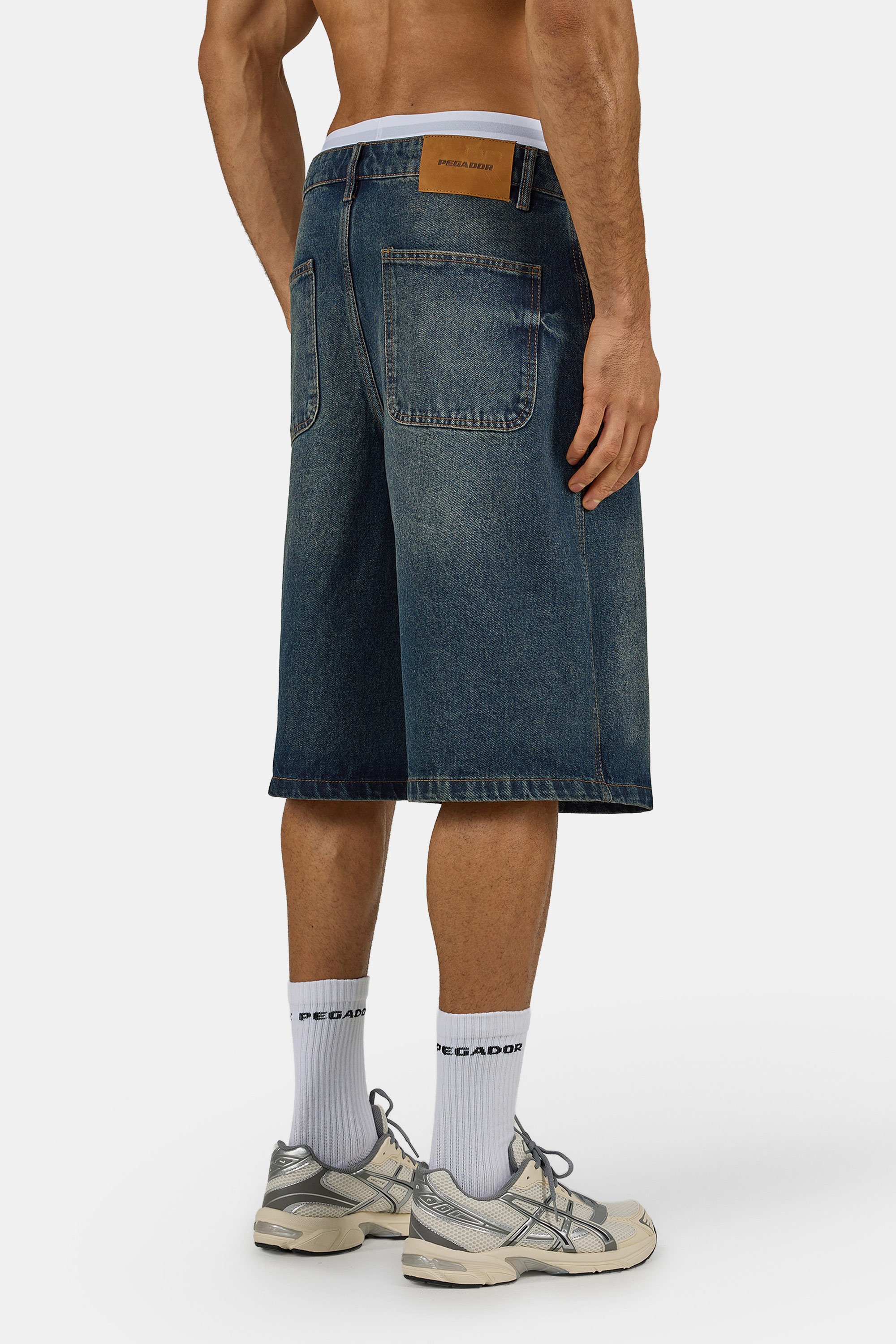 PEGADOR Short en jean »Kolar Jorts« coton, coupe régulière
