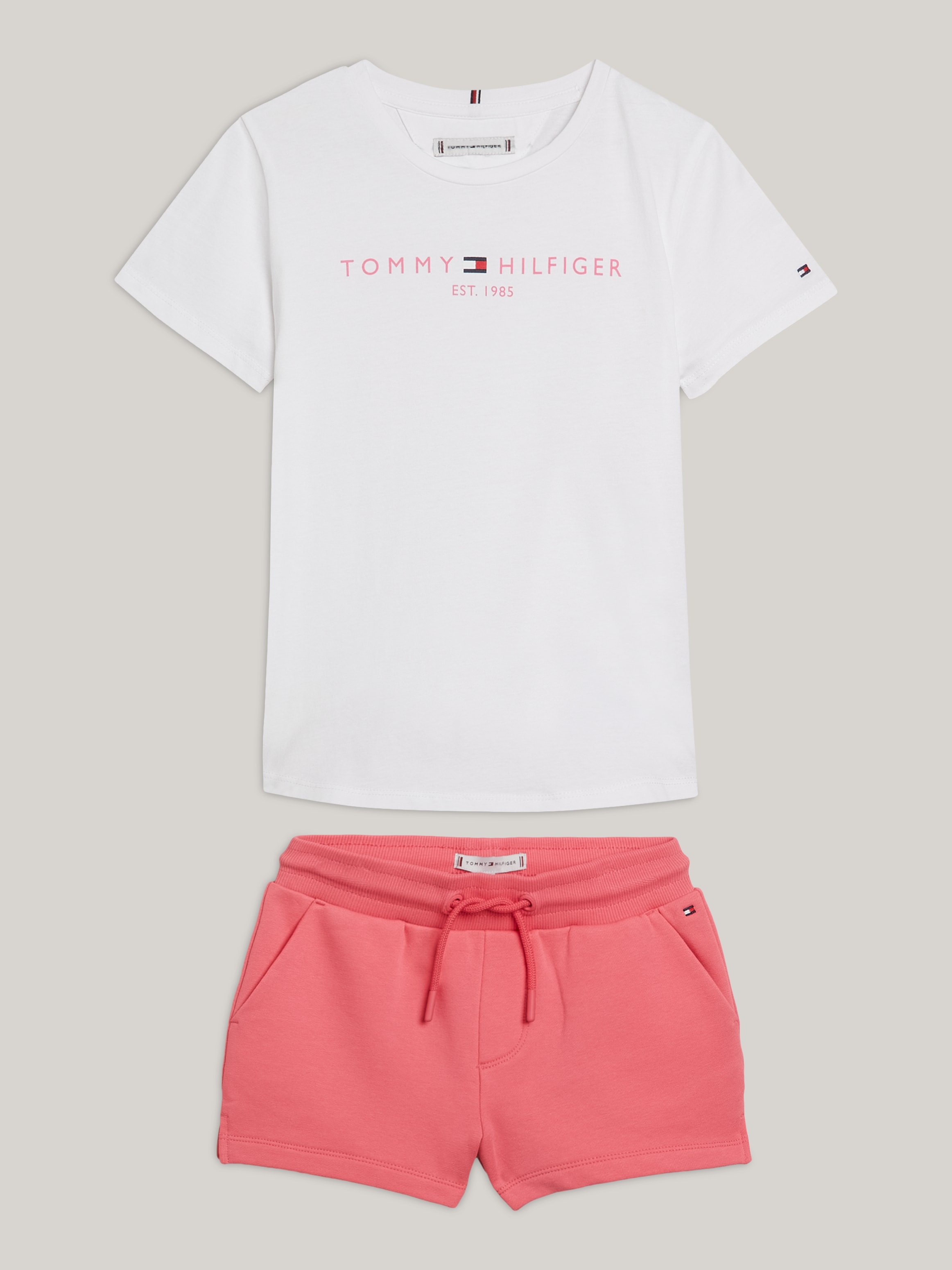 Tommy Hilfiger T-Shirt »ESSENTIAL TEE SHORT SET«, Baby bis 2 Jahre