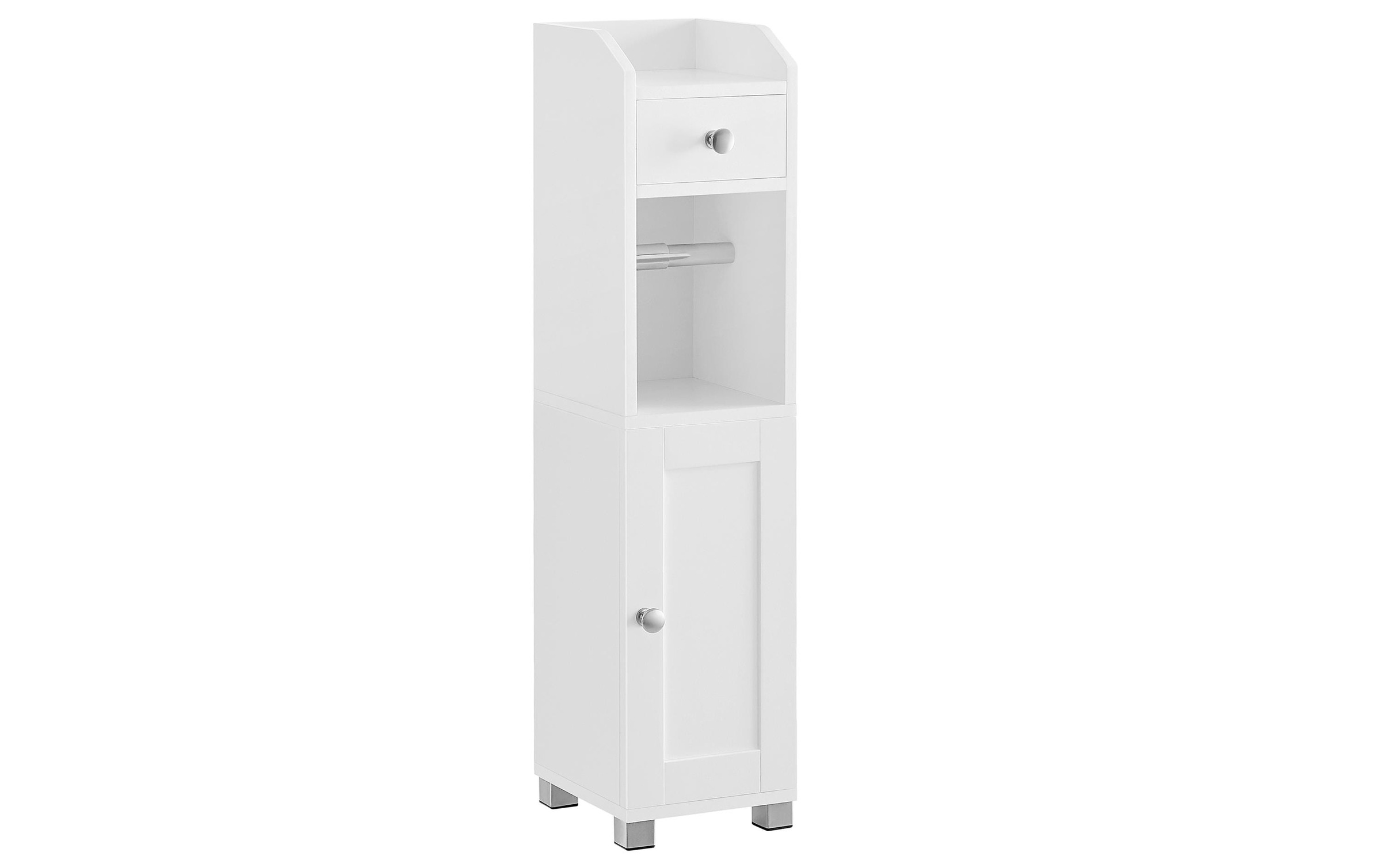 VASAGLE Regal »76.7 x 18 cm, Weiss«