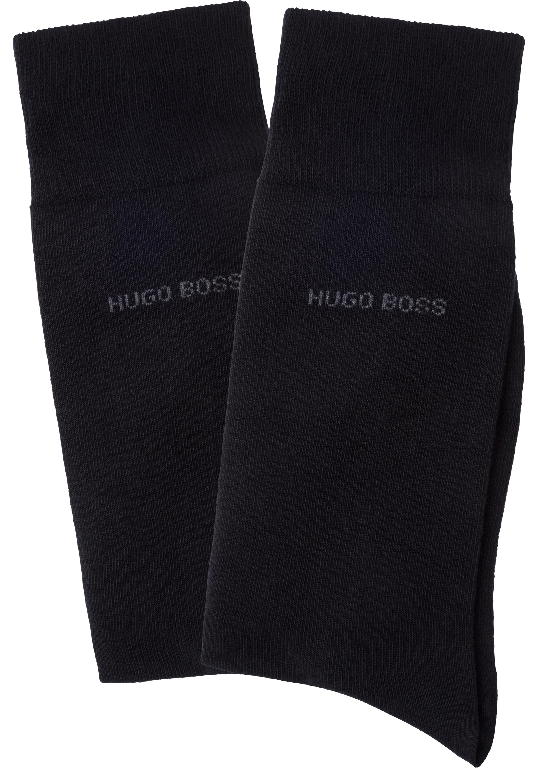 Image of BOSS Socken »2P RS Uni«, (2 Paar), mit gerippten Bündchen bei Ackermann Versand Schweiz