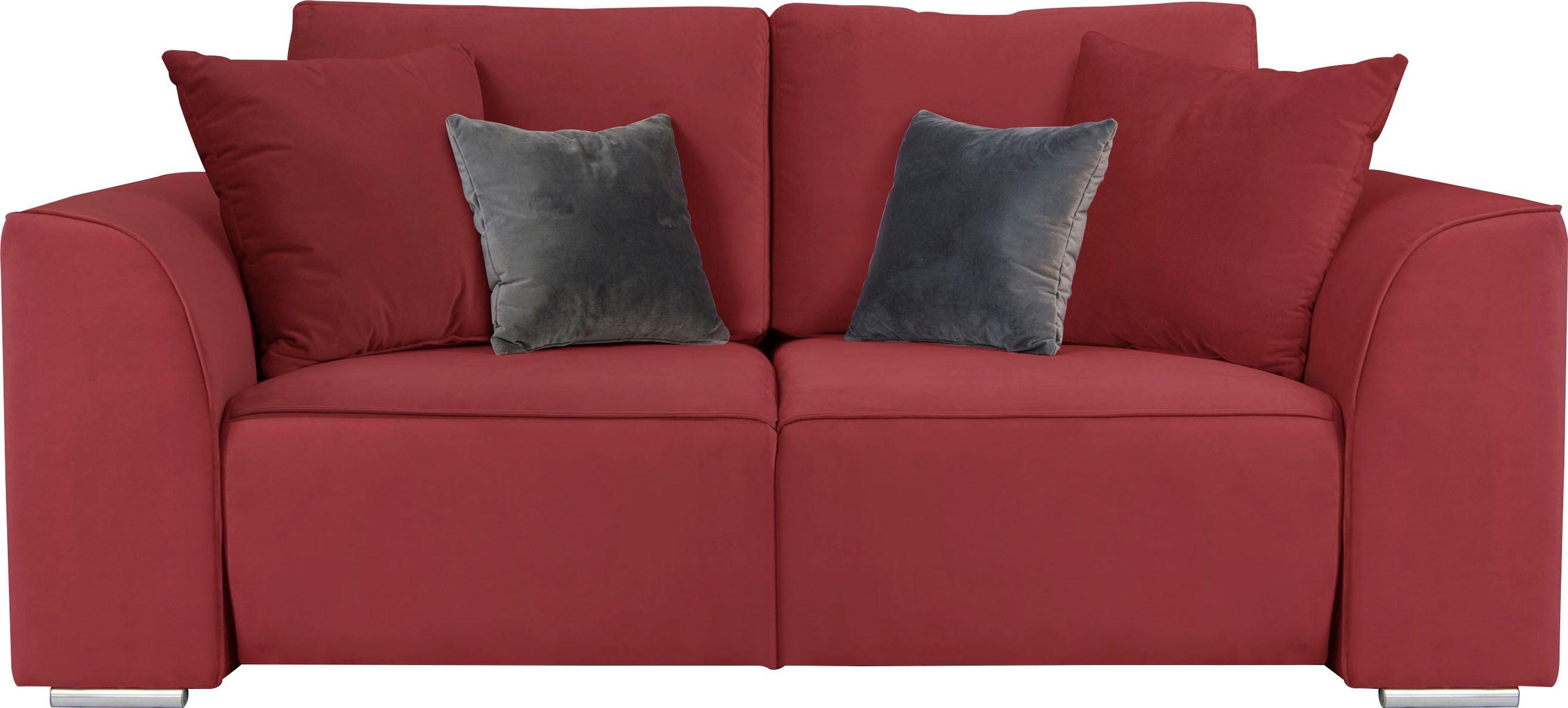 INOSIGN 2-places »BEATRICE, erhältlich in trendigen Stoffoptionen, B/T/H: 143/73/92 cm« de haute qualité, incl. 2 grands coussins décoratifs couleur corps