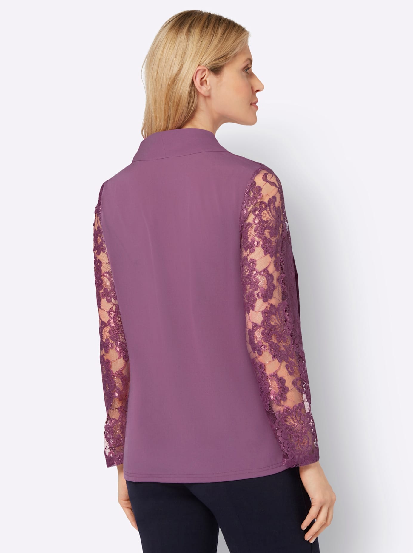 Classic Basics Spitzenbluse