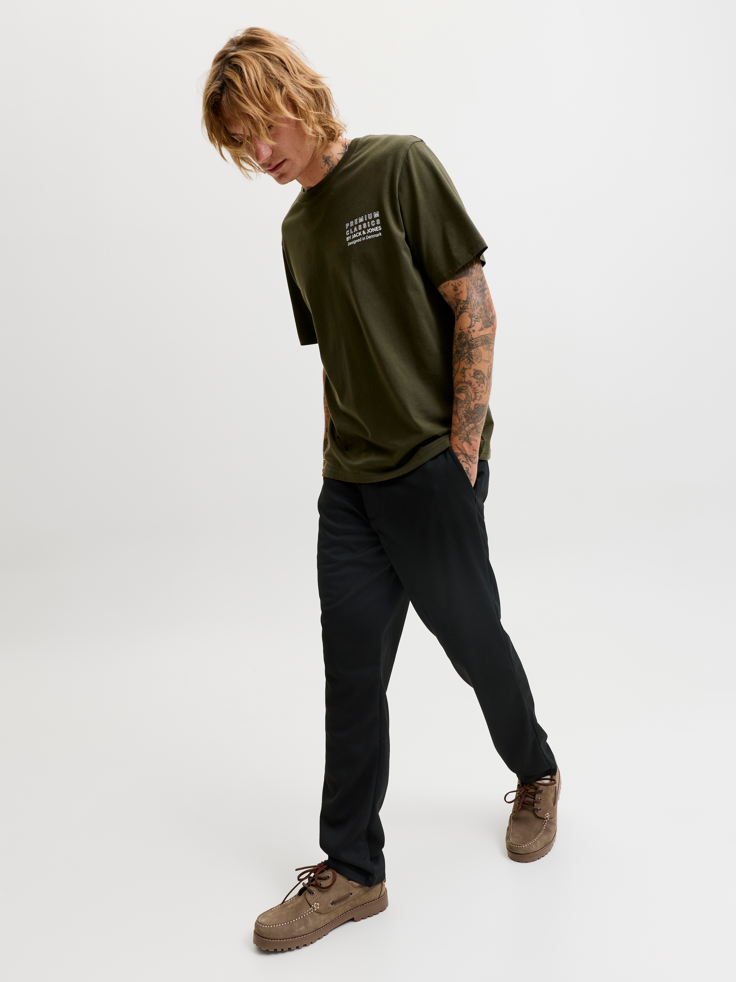 Jack & Jones Chinos »JPSTOLLIE DEVON CHINO NOOS«  mélange de matériaux,