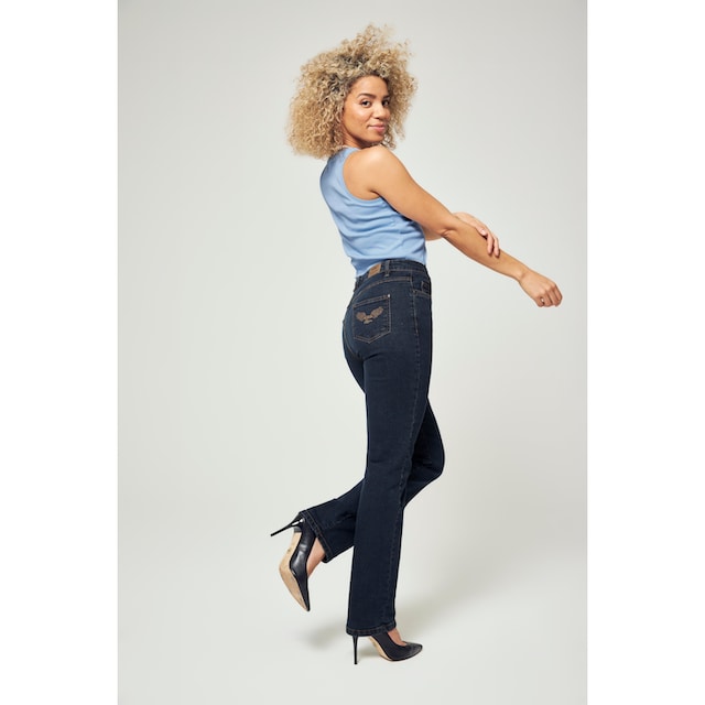 ♕ Arizona Gerade Jeans »Comfort-Fit«, High Waist versandkostenfrei kaufen