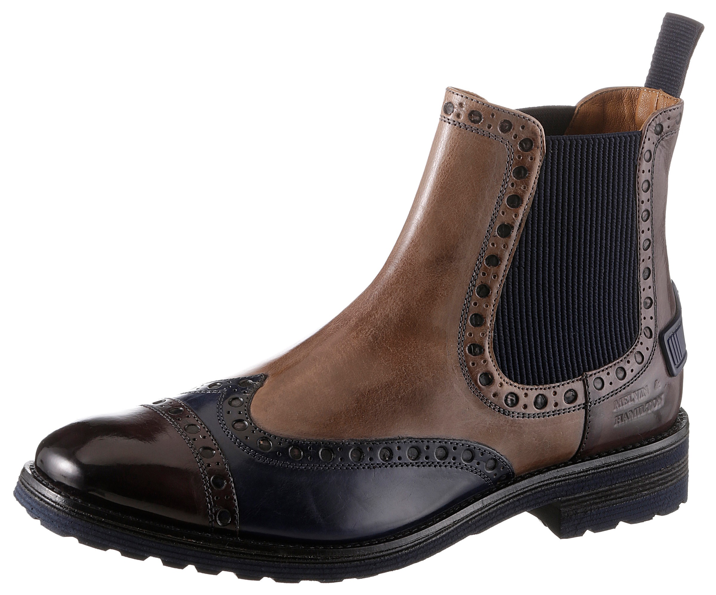 Image of Melvin & Hamilton Chelseaboots »EDDY 46«, mit Flügelkappe und Lyralochung bei Ackermann Versand Schweiz