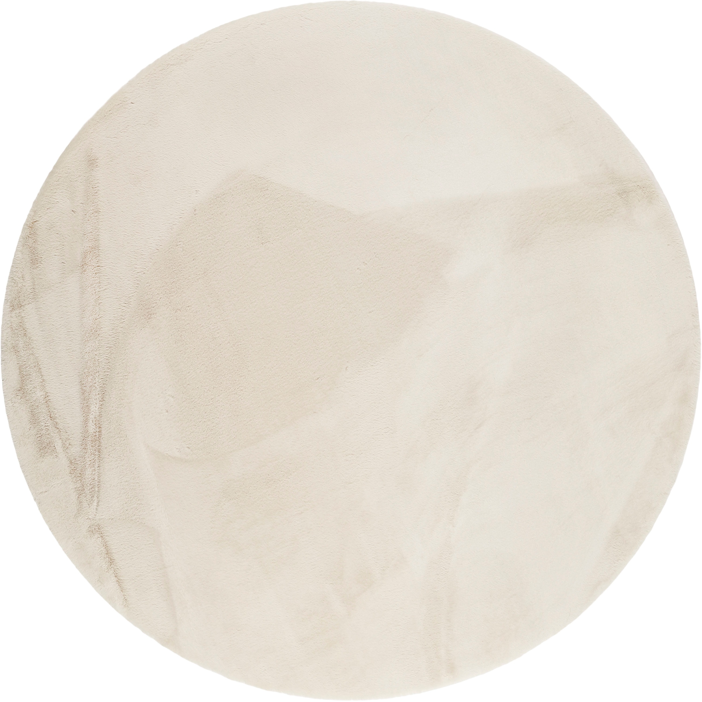 Esprit Hochflor-Teppich »Alice ESP-4377 Kunstfell«, rund, 25 mm Höhe, Kaninchenfell-Haptik, besonders weich und dicht, für alle Räume
