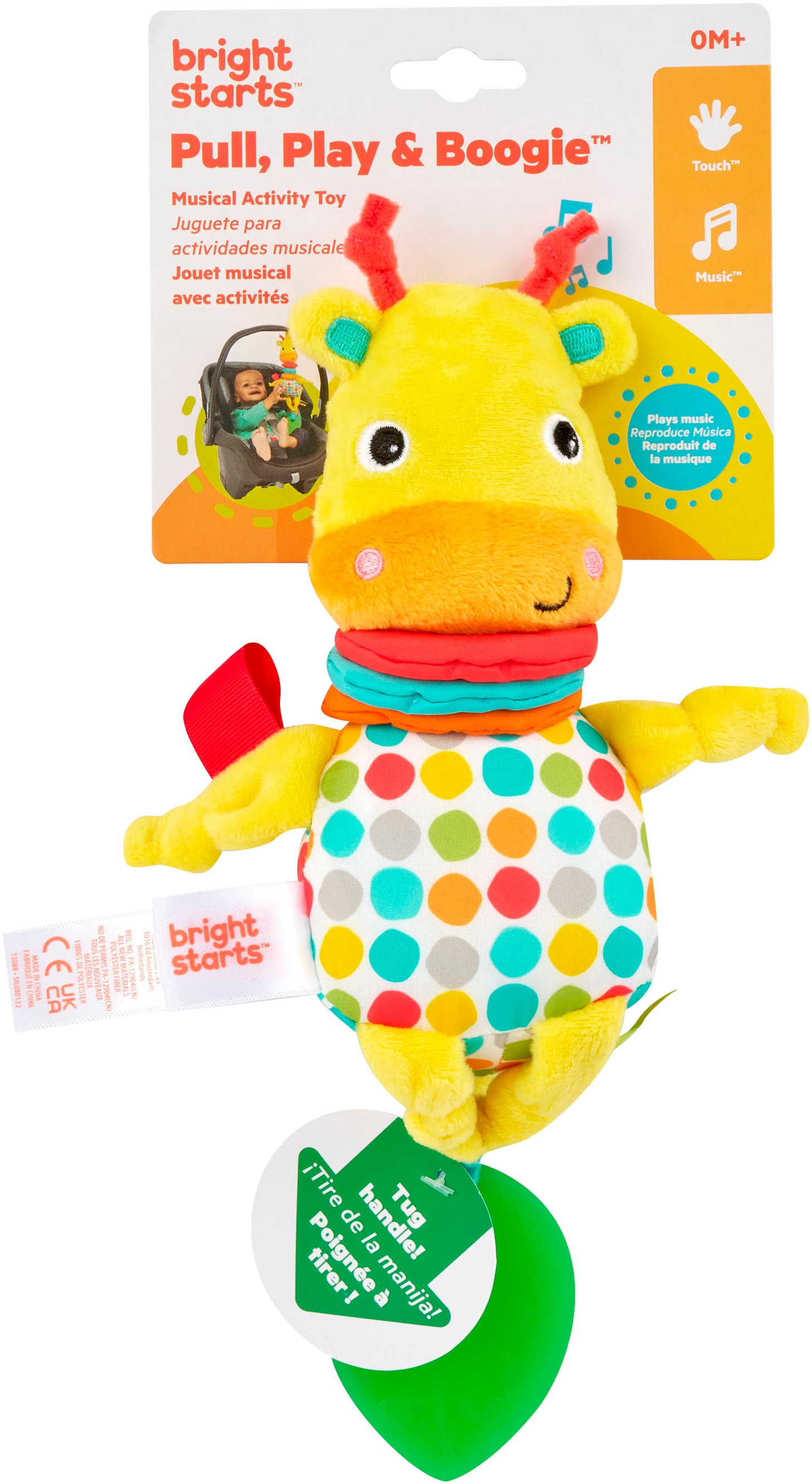 Bright Starts Jouets éducatifs »Bright Starts Pull, Play & Boogie  Musical Activity Toy« mit Sound