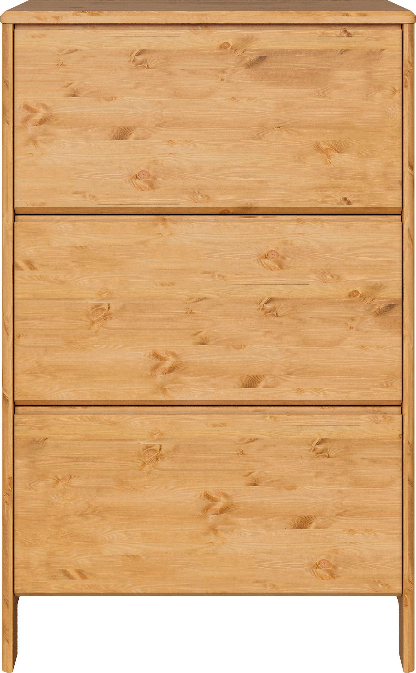 Home affaire Schuhschrank »Luven« FSC® zertifiziertes Massivholz, mit 3 Klappen