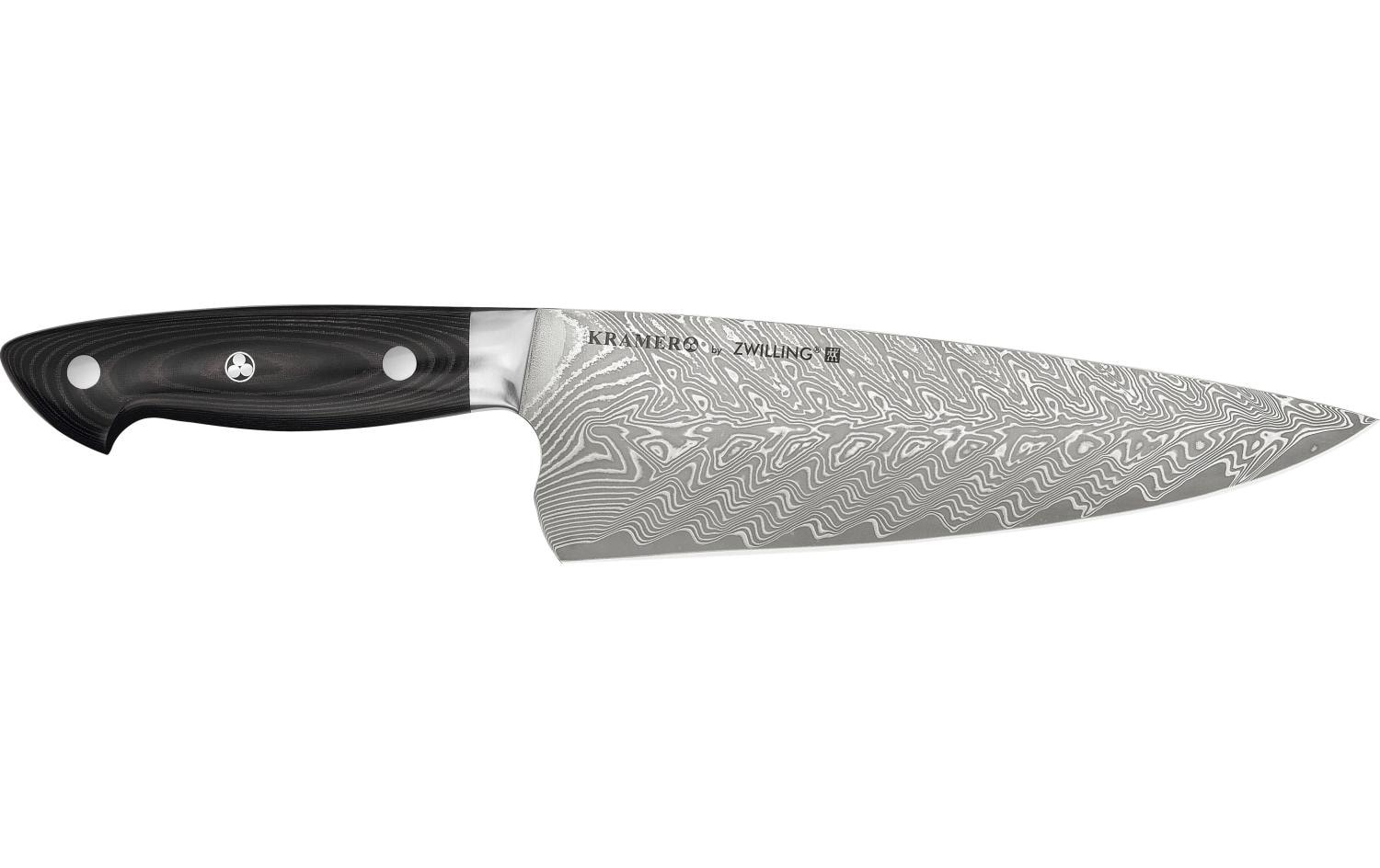 Image of Zwilling Kochmesser "Kramer Euro Stainless 20 cm" Profi-Kochmesser aus 100-Lagen Damaststahl