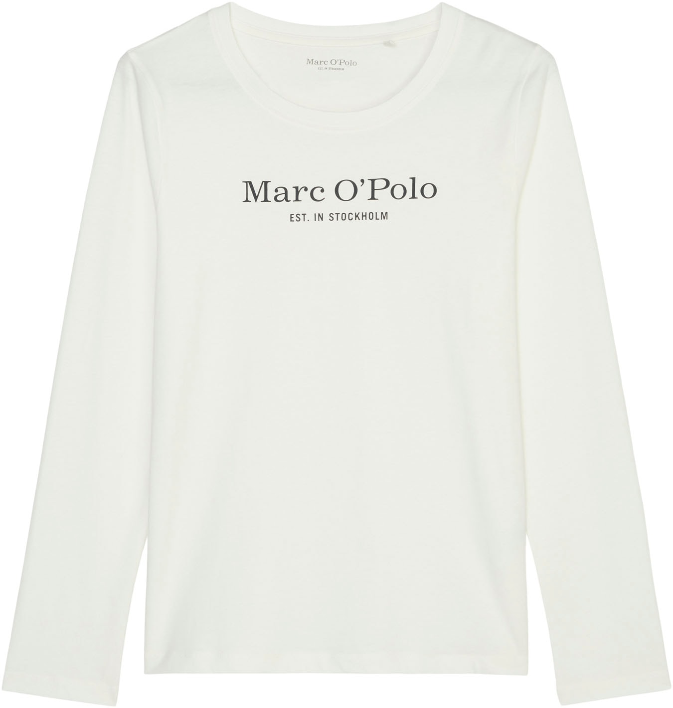 Marc O'Polo Langarmshirt »MIX-N-MATCH«, mit Brustprint in Kontrastfarbe