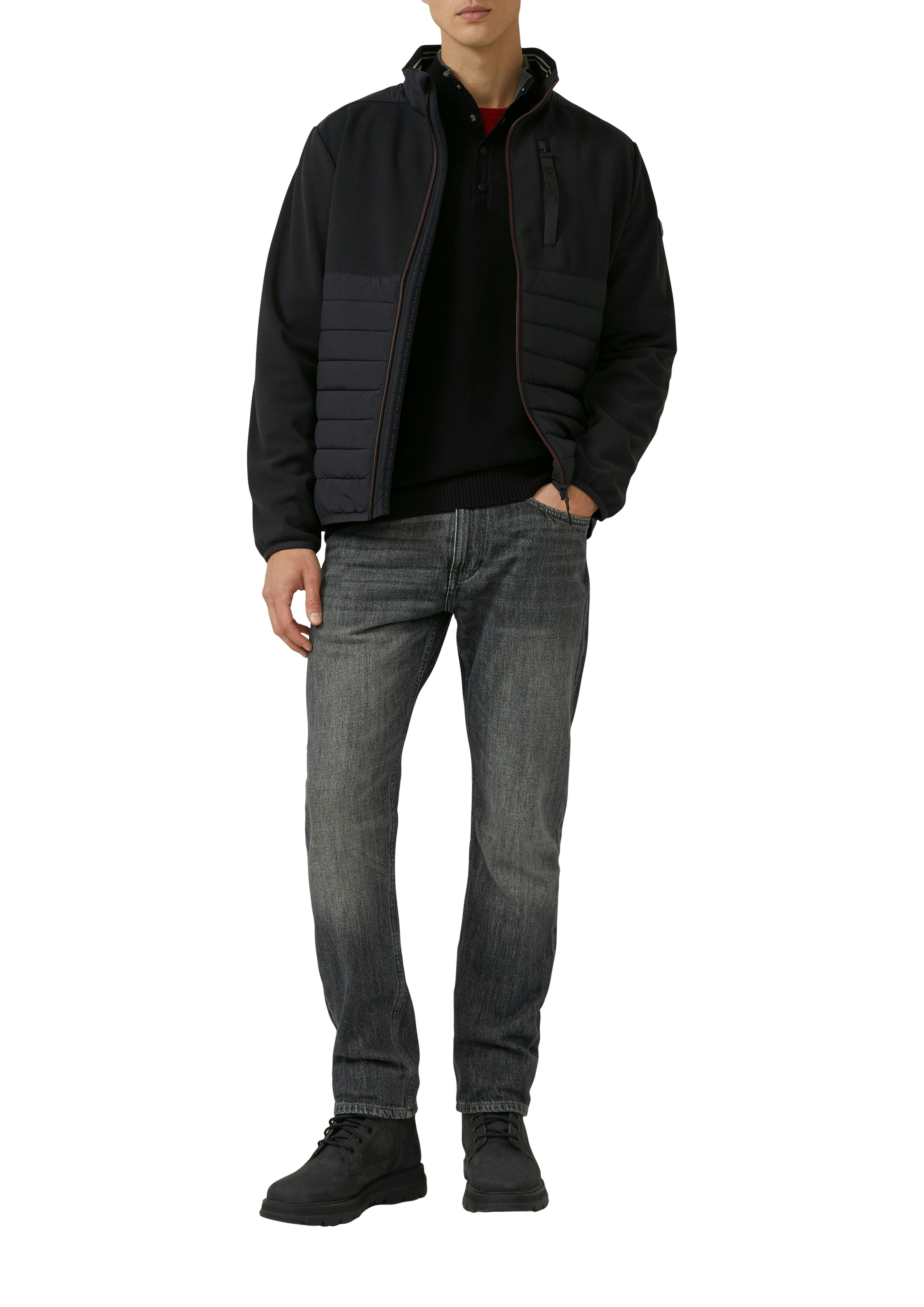 s.Oliver Pull en tricot avec broderie logo
