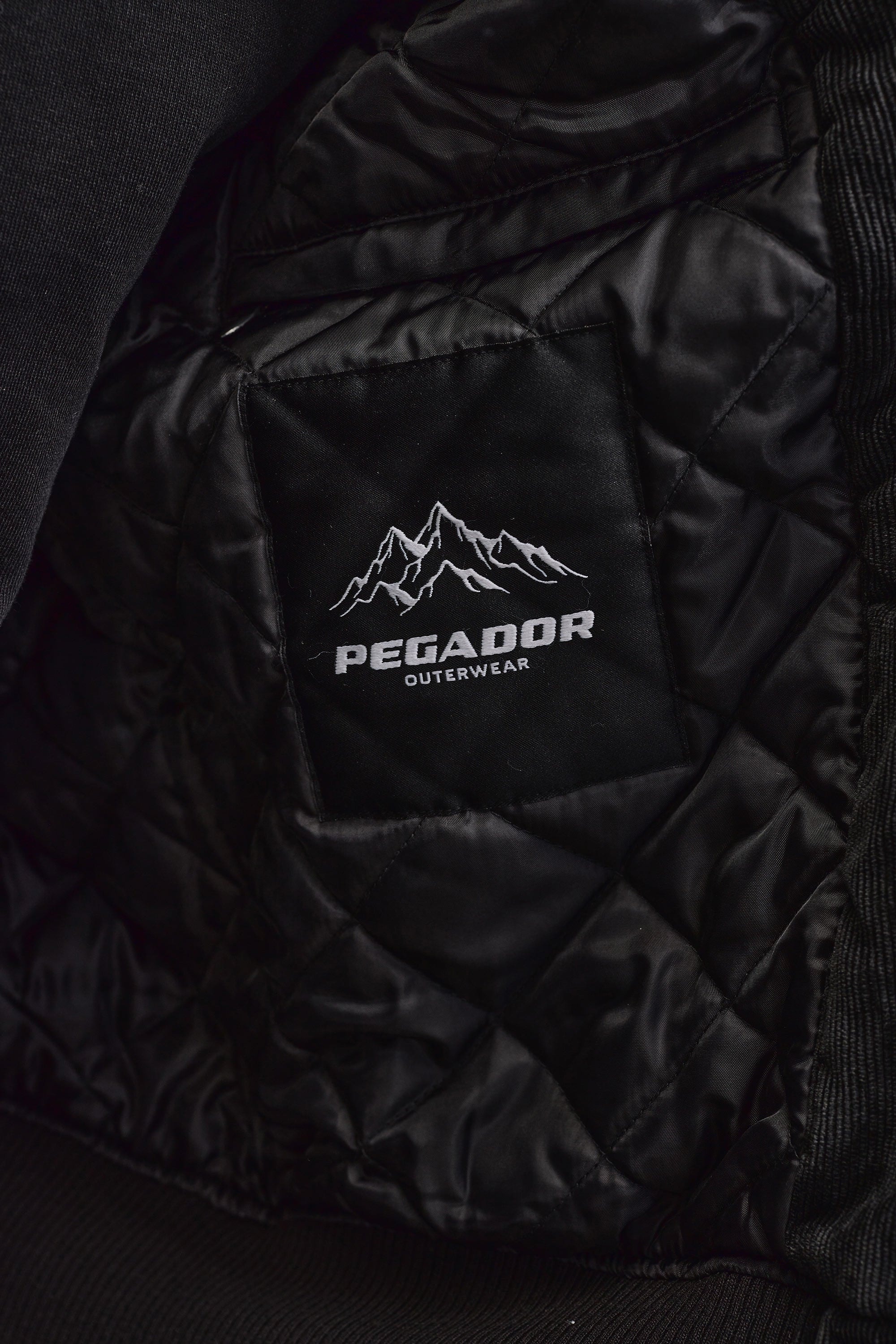 PEGADOR Veste bomber »CLUSONE CORD BOMBER JACKET« fibre synthétique, coupe régulière