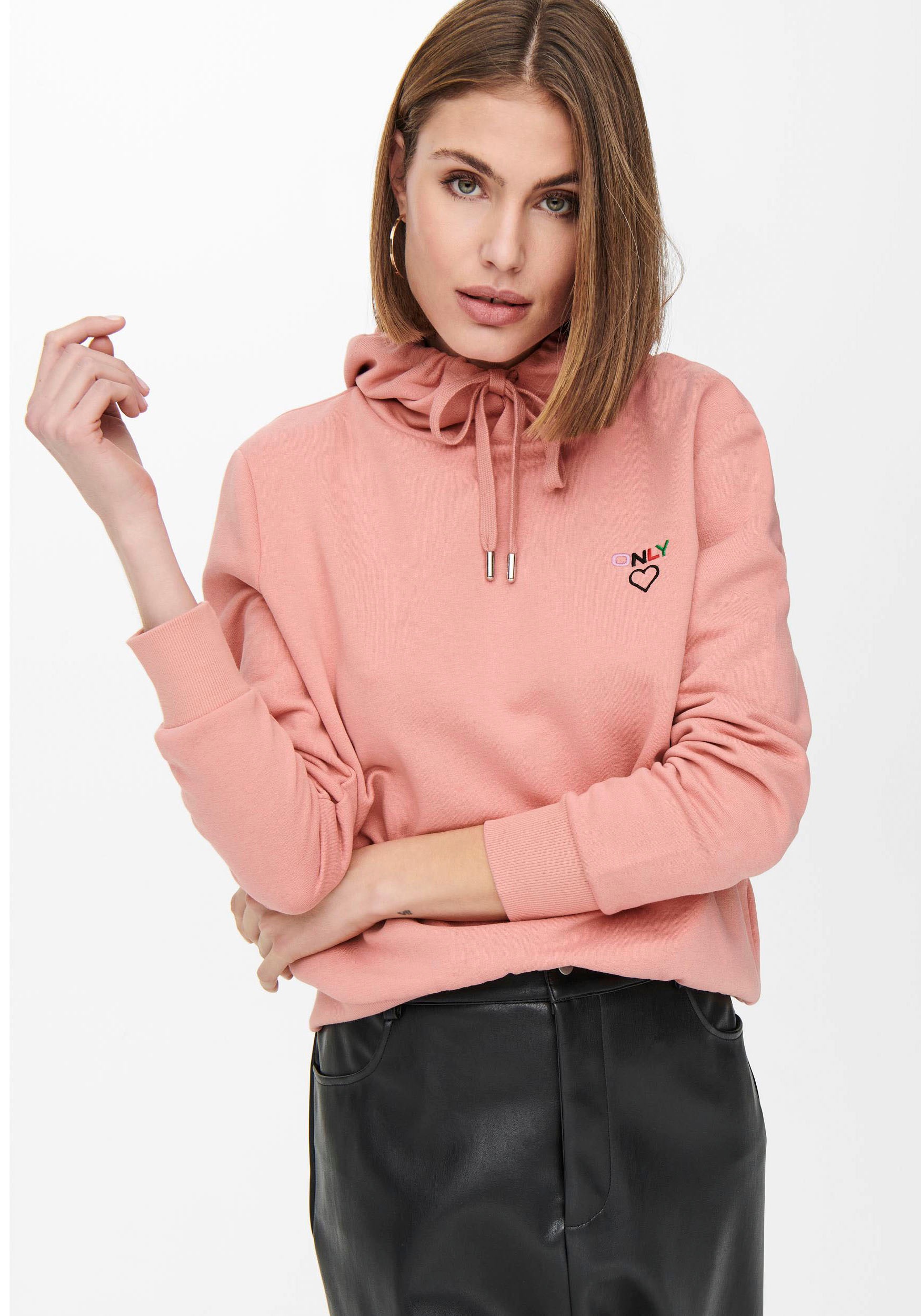 Image of Only Kapuzensweatshirt »ONLNOOMI L/S LOGO HOOD« bei Ackermann Versand Schweiz