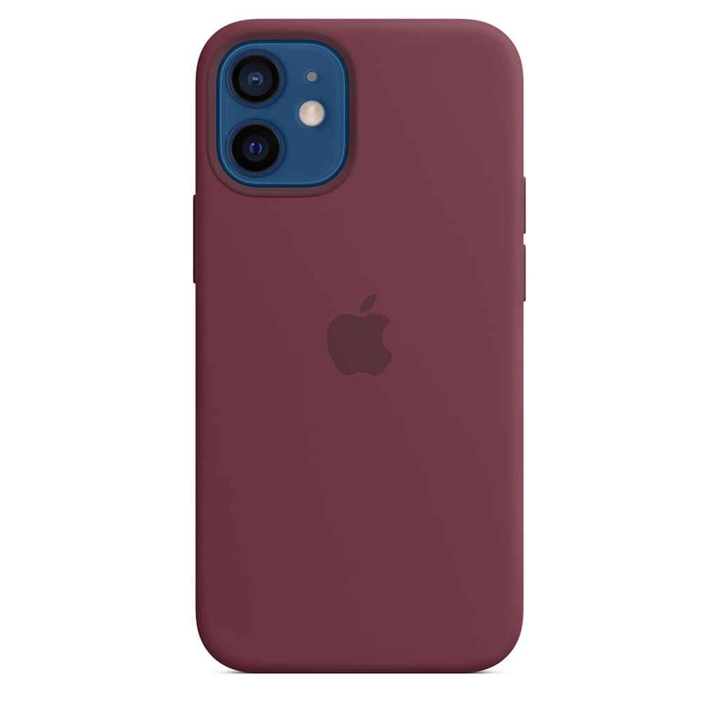 Apple Smartphone-Hülle »Apple iPhone 12 Mini Silicone Case Mag Vio«, iPhone 12 Mini