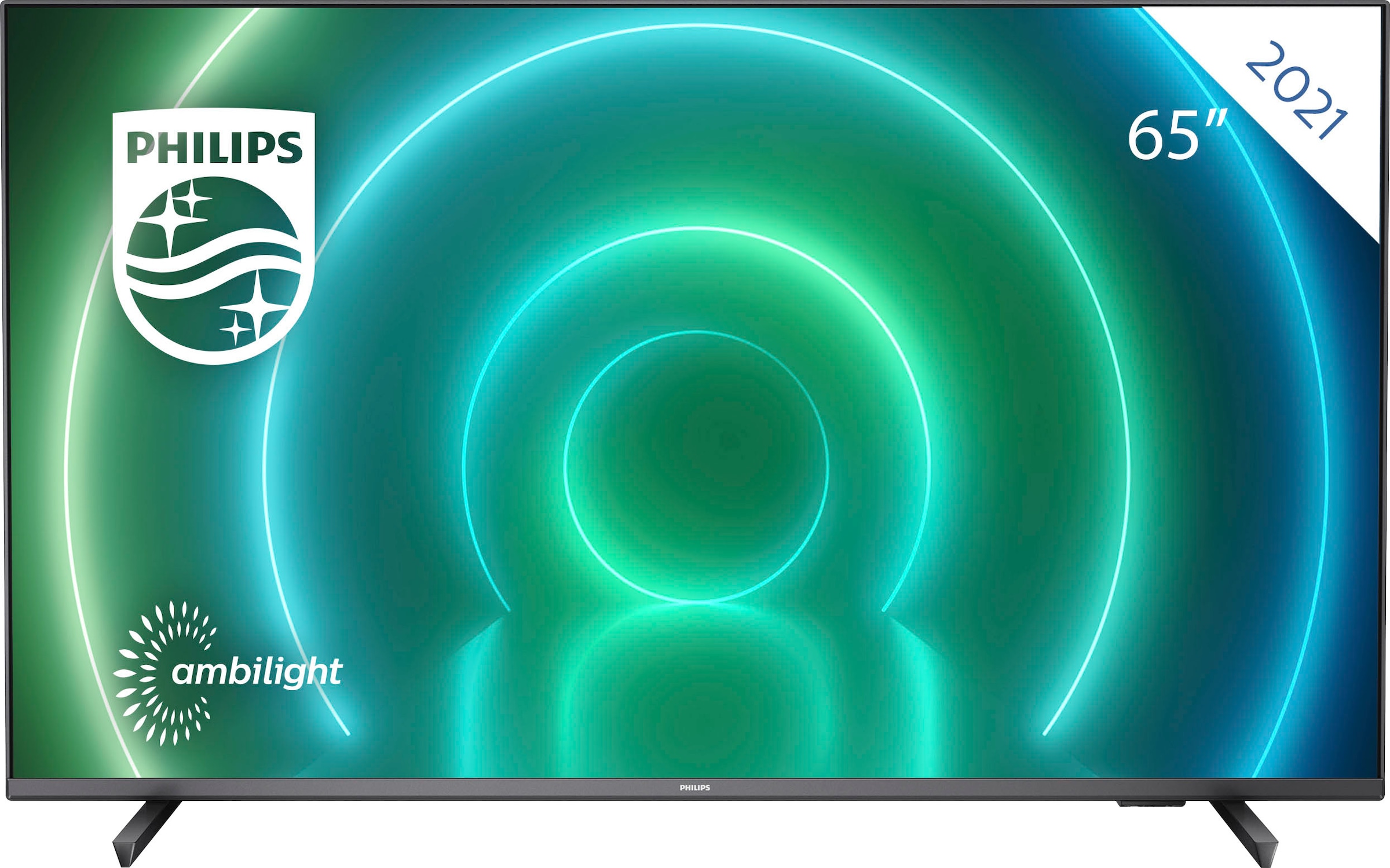 Philips LED-Fernseher »65PUS7906/12«, 4K Ultra HD, Android TV-Smart-TV, 3-seitiges Ambilight