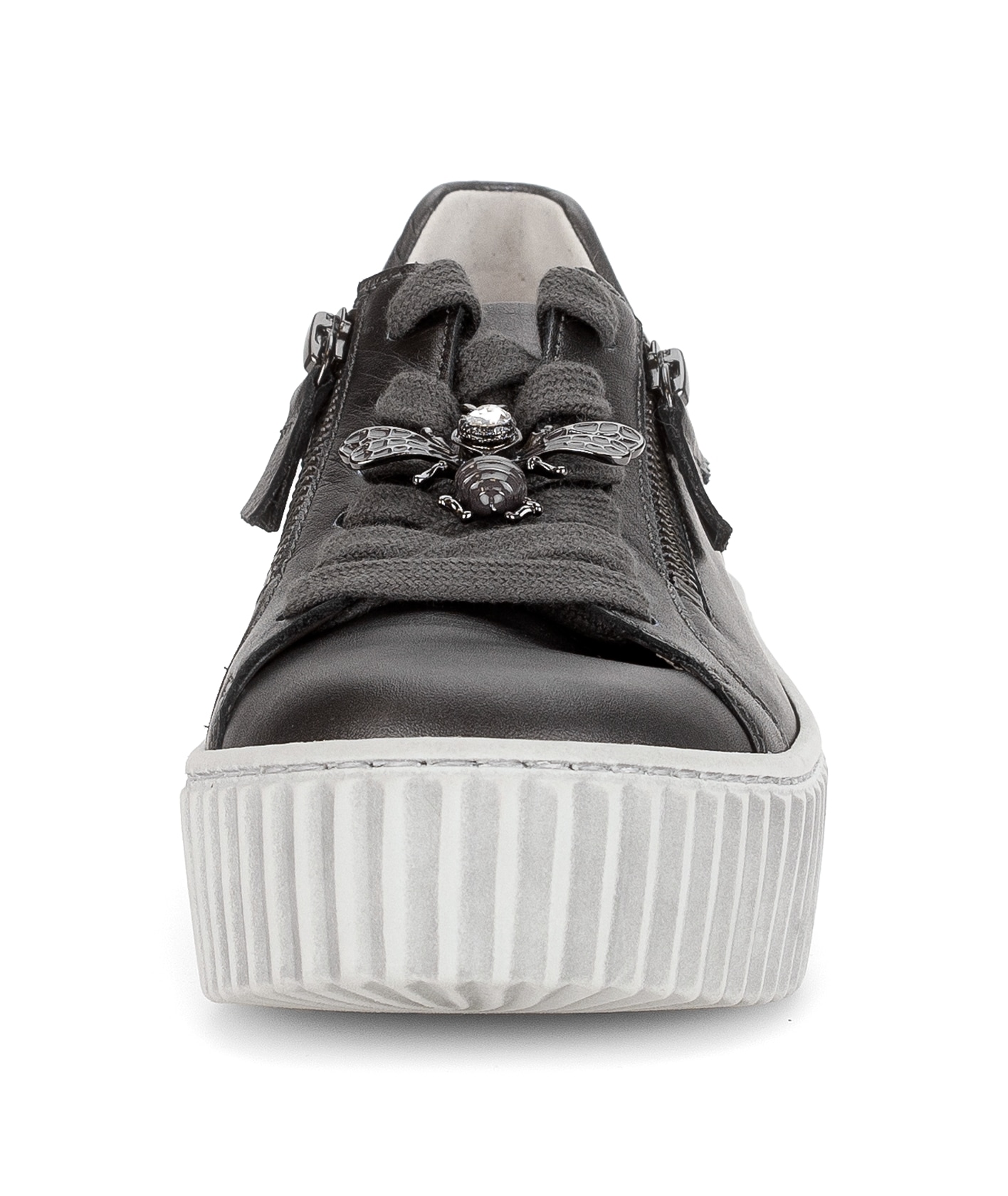 Gabor Plateausneaker  , Freizeitschuh, Halbschuh, Schürer in runder Form