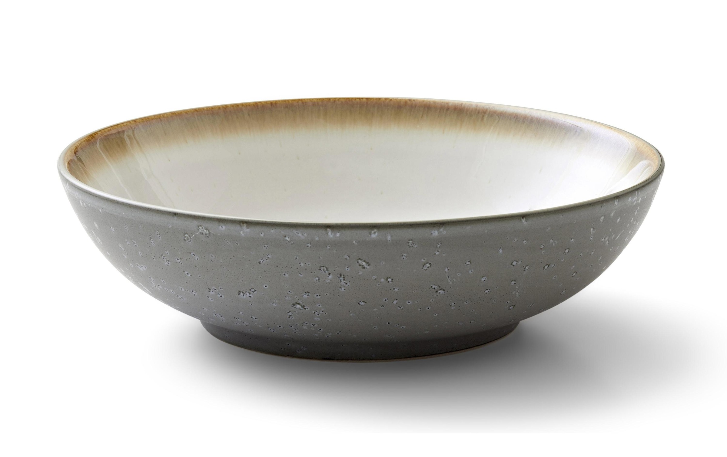 Image of Bitz Salatschüssel »24 cm, Grau/Crèm«, aus Steinzeug bei Ackermann Versand Schweiz