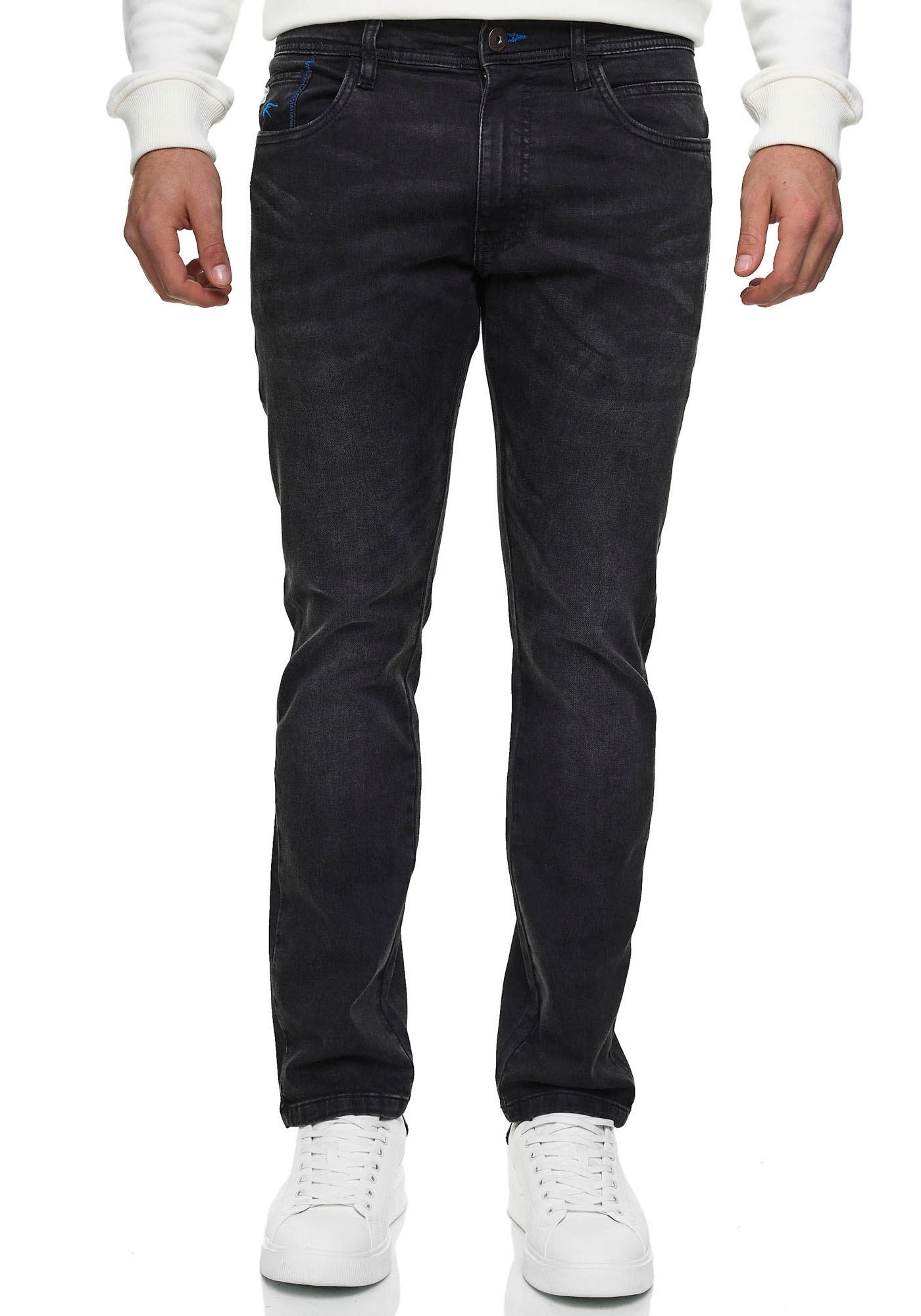 Indicode Jeans coupe régulière »INCoil« Mélange de coton, coupe regular