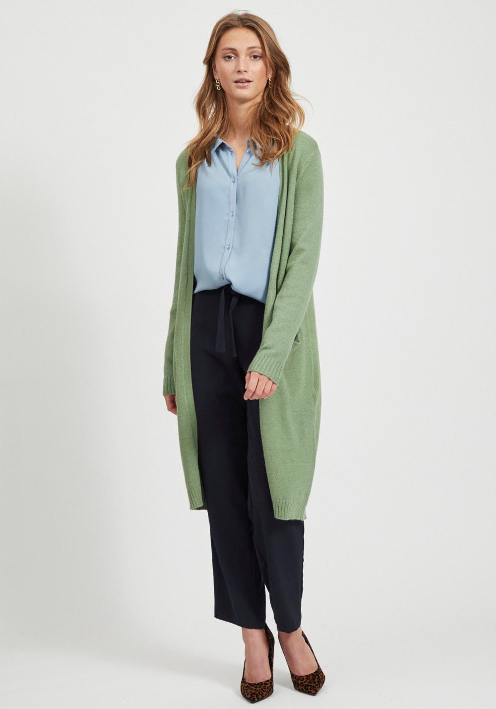 Image of Vila Longstrickjacke »VIRIL-LONG«, in knielanger Form bei Ackermann Versand Schweiz