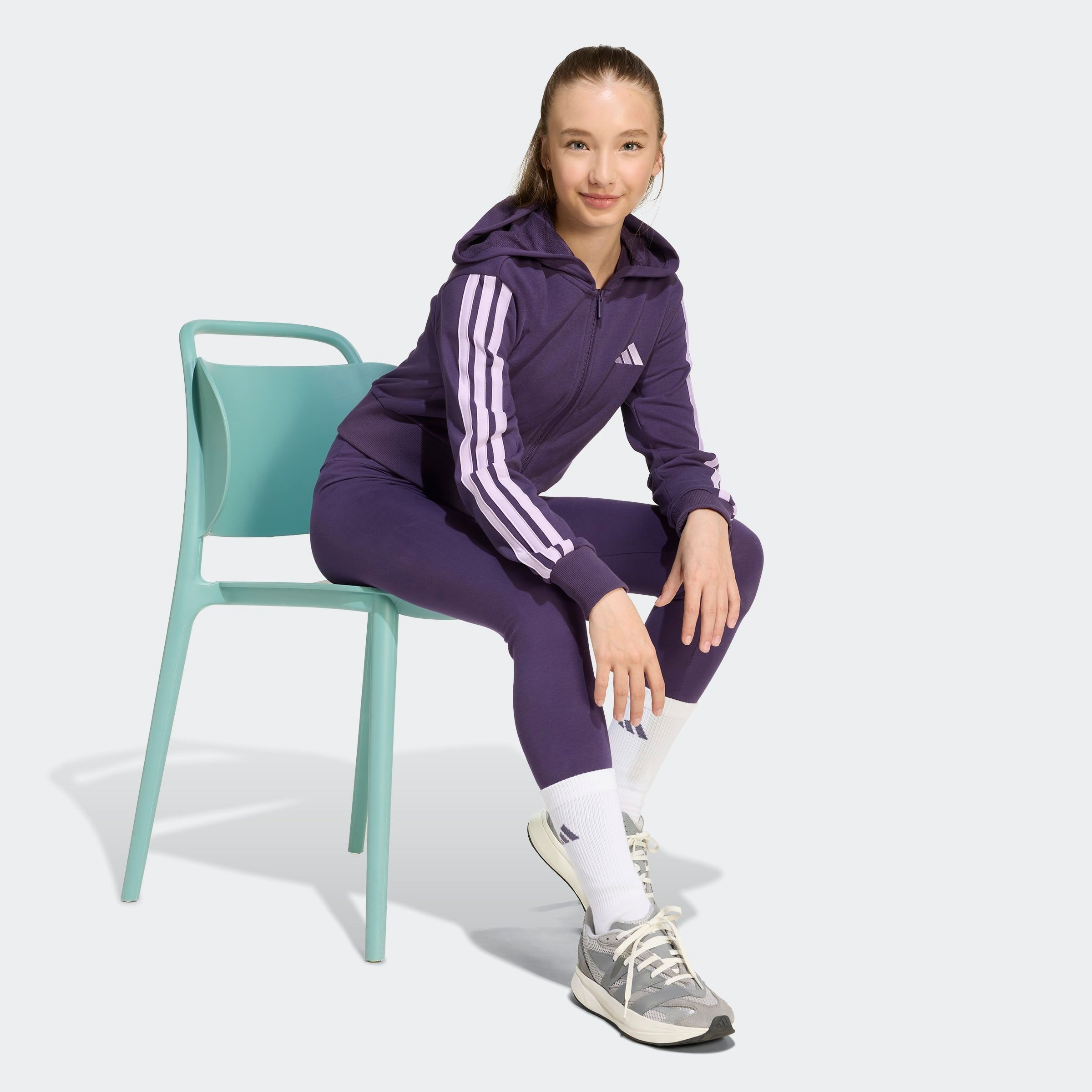 adidas Sportswear Kapuzensweatshirt »JG 3S FT FZ CRO«