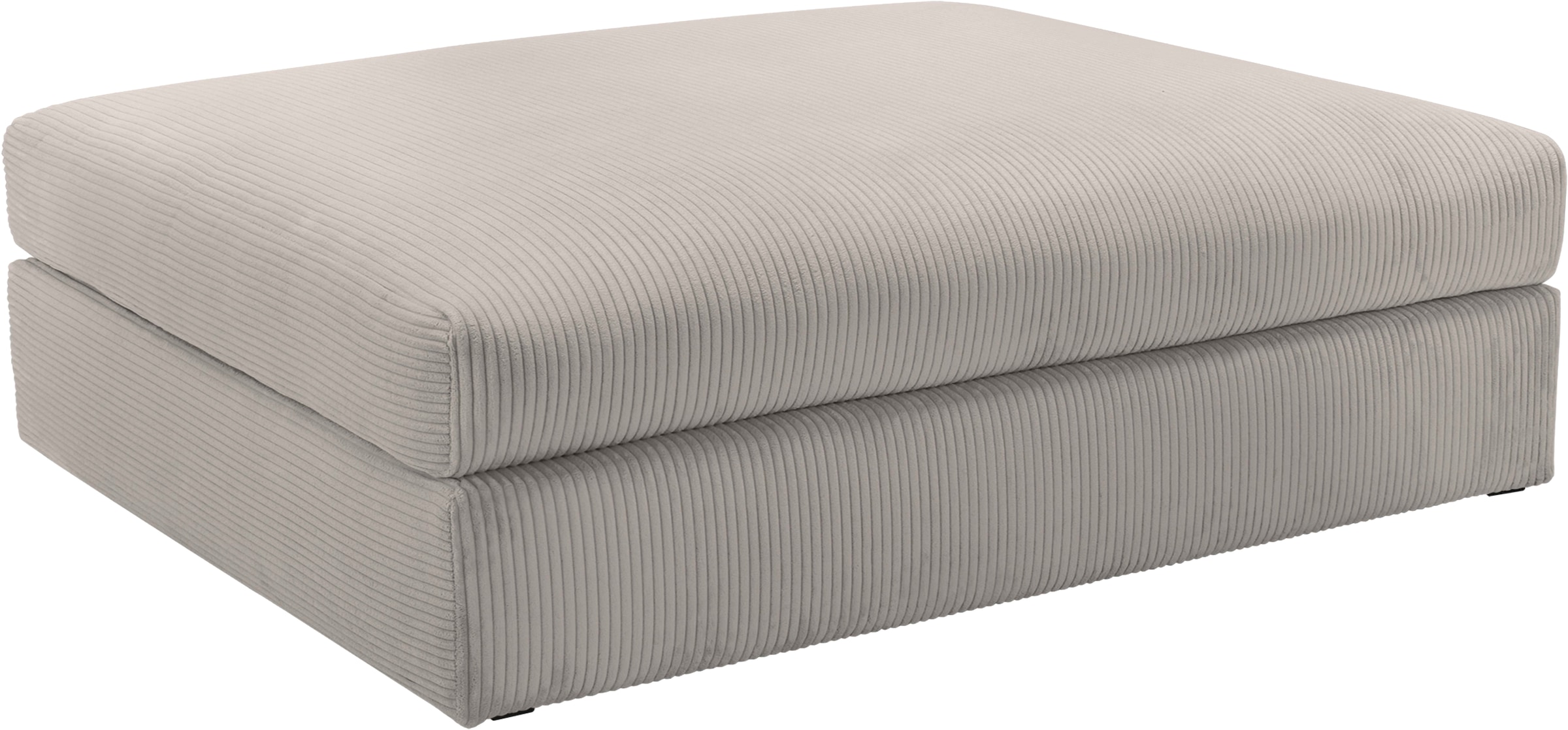 Image of Home affaire Polsterhocker "Soft&Cosy XXL, B: 125 cm - OTTO. Verlässliche Qualität." Mega-Hocker, in Cord oder Chenille-Struktur wählbar