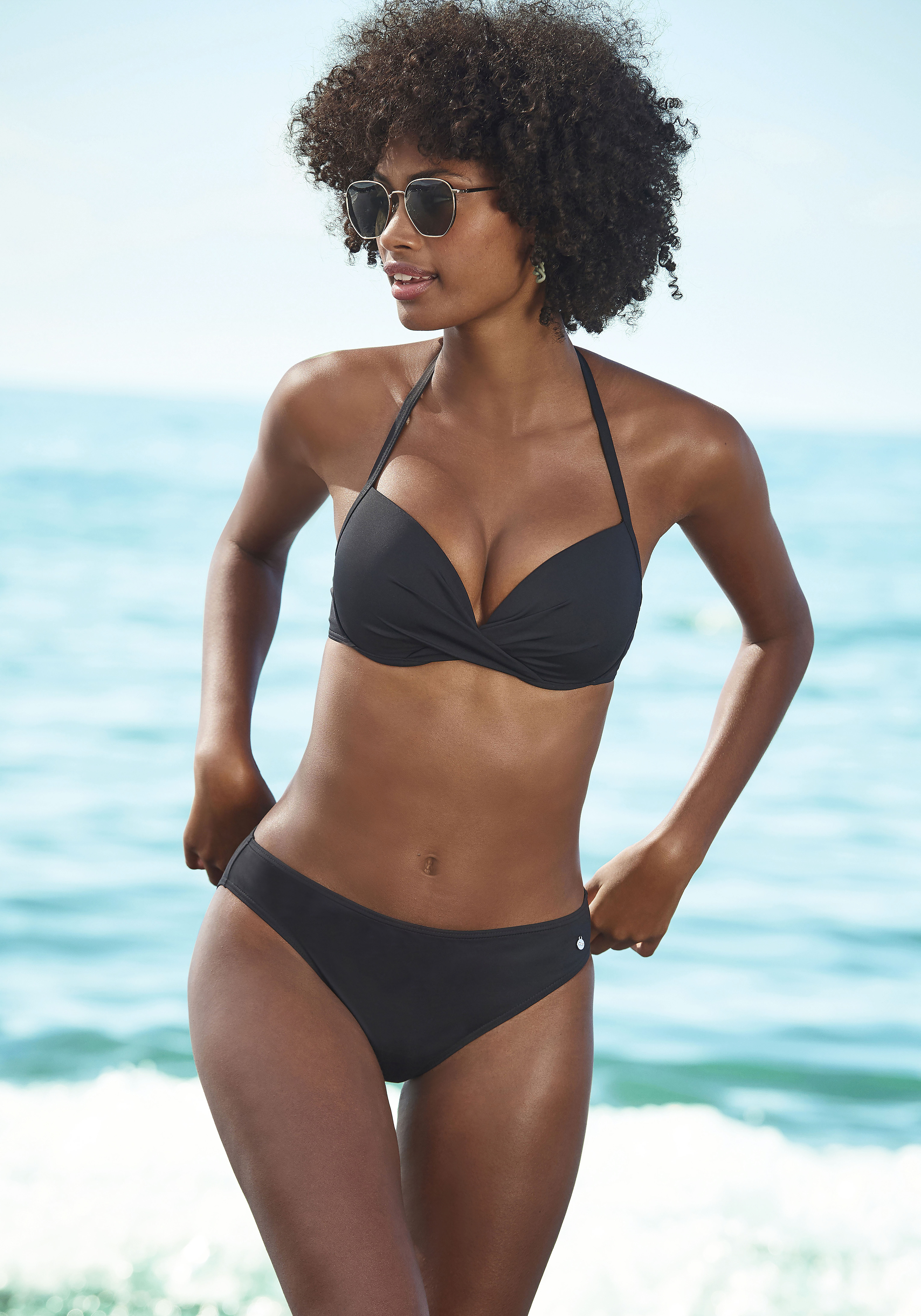 Bikini-Hose »Spain«, in modischen unifarben
