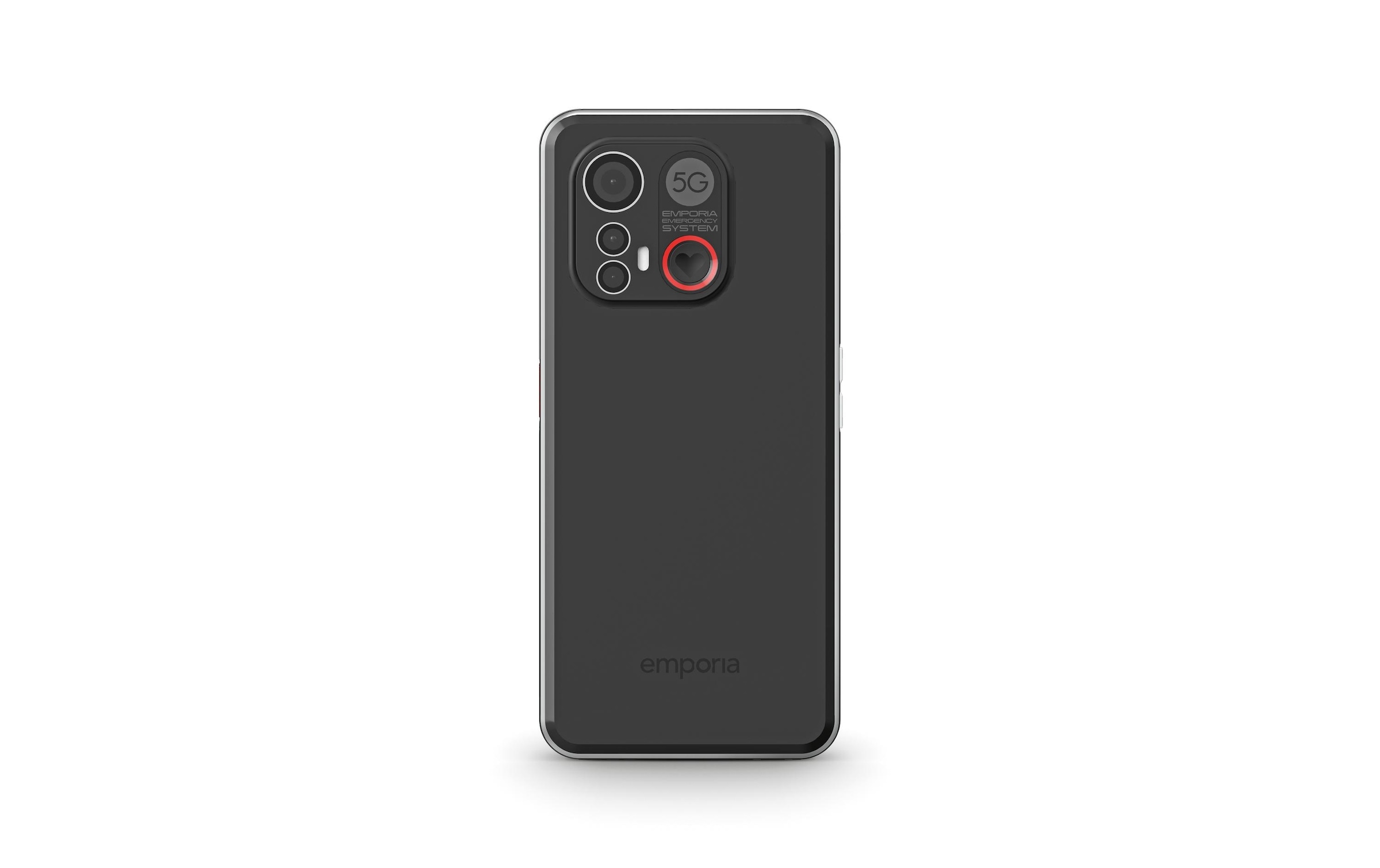 Emporia Smartphone »Smart 6 schwarz«, Schwarz, silberfarben