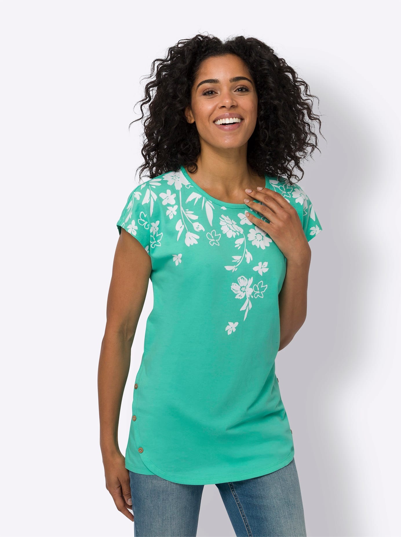 nicht definiert Longshirt »Longshirt«, (1 tlg.)