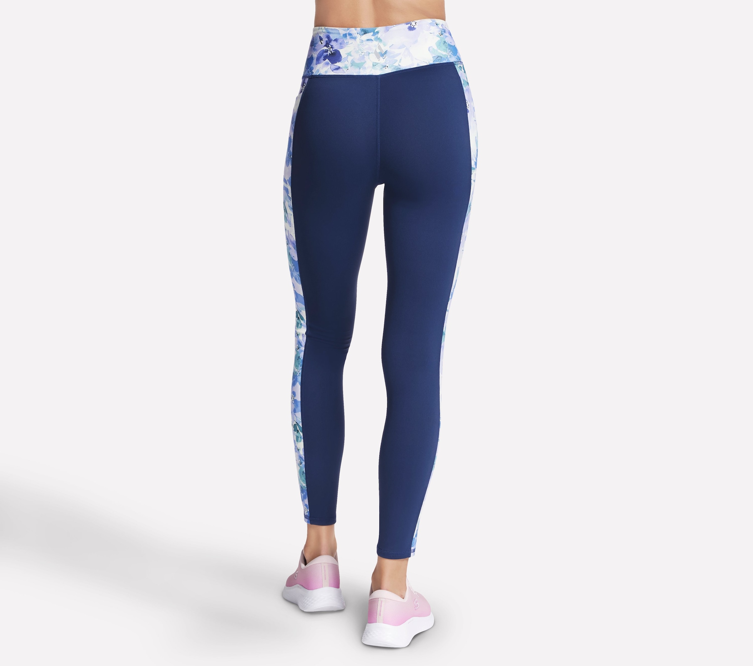 Skechers Funktionstights »BLUE SEASCAPE FLORAL«  aus Nylon und Elasthan, elastisches Material, auch in grossen Grössen