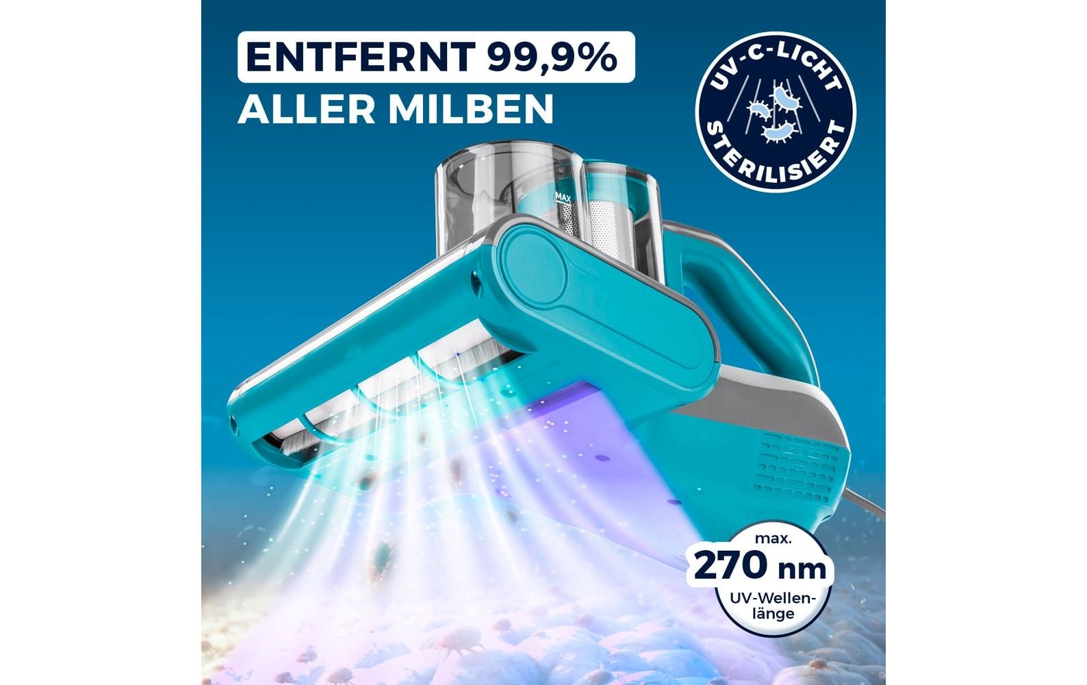 CLEANmaxx Lave-linge-aspirateur »CLEANmaxx Milben-Handstaubsauger«