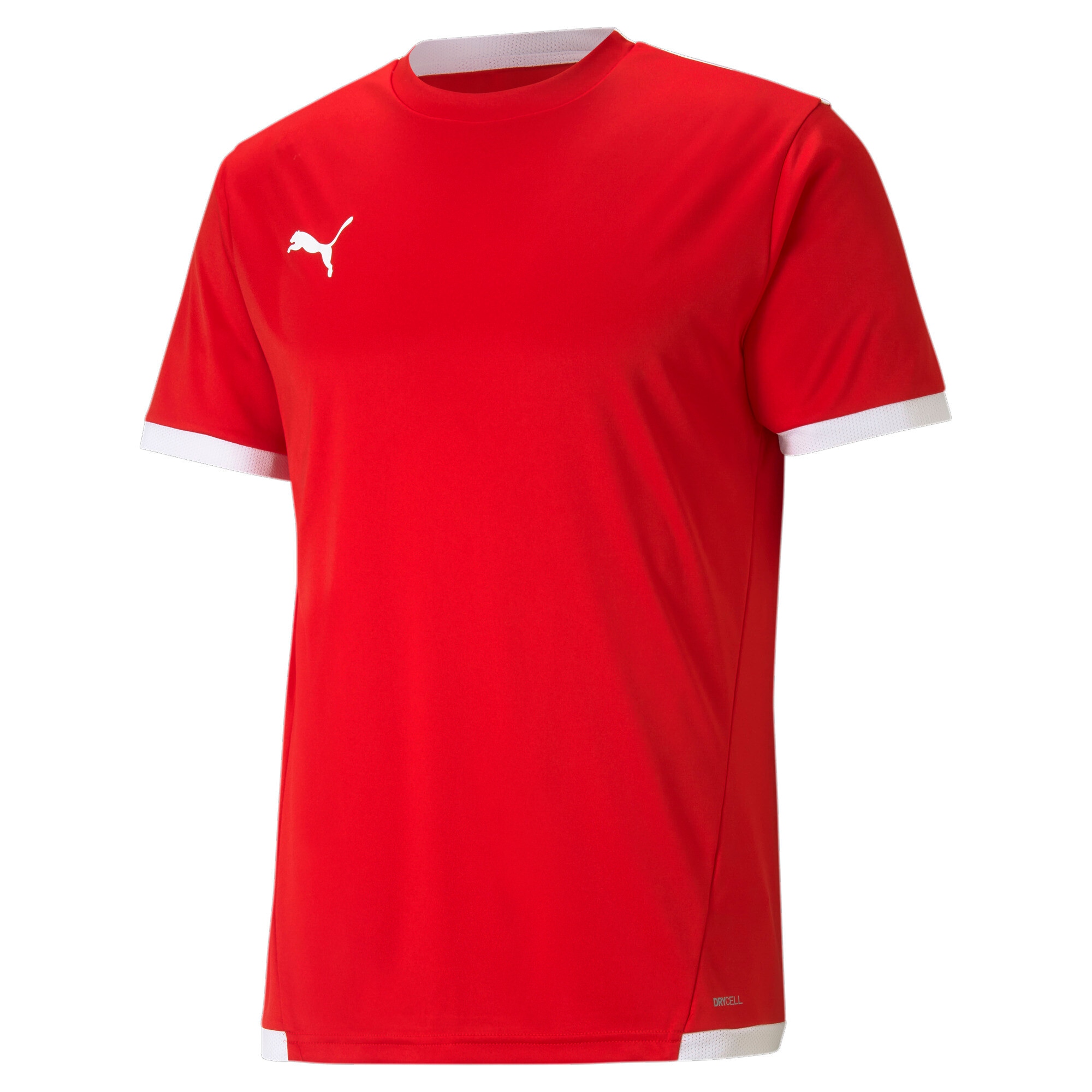 Image of PUMA Fussballtrikot "TEAMLIGA JERSEY" Fussball, Kurzarm, Rundhalsausschnitt, aus Interlock-Material